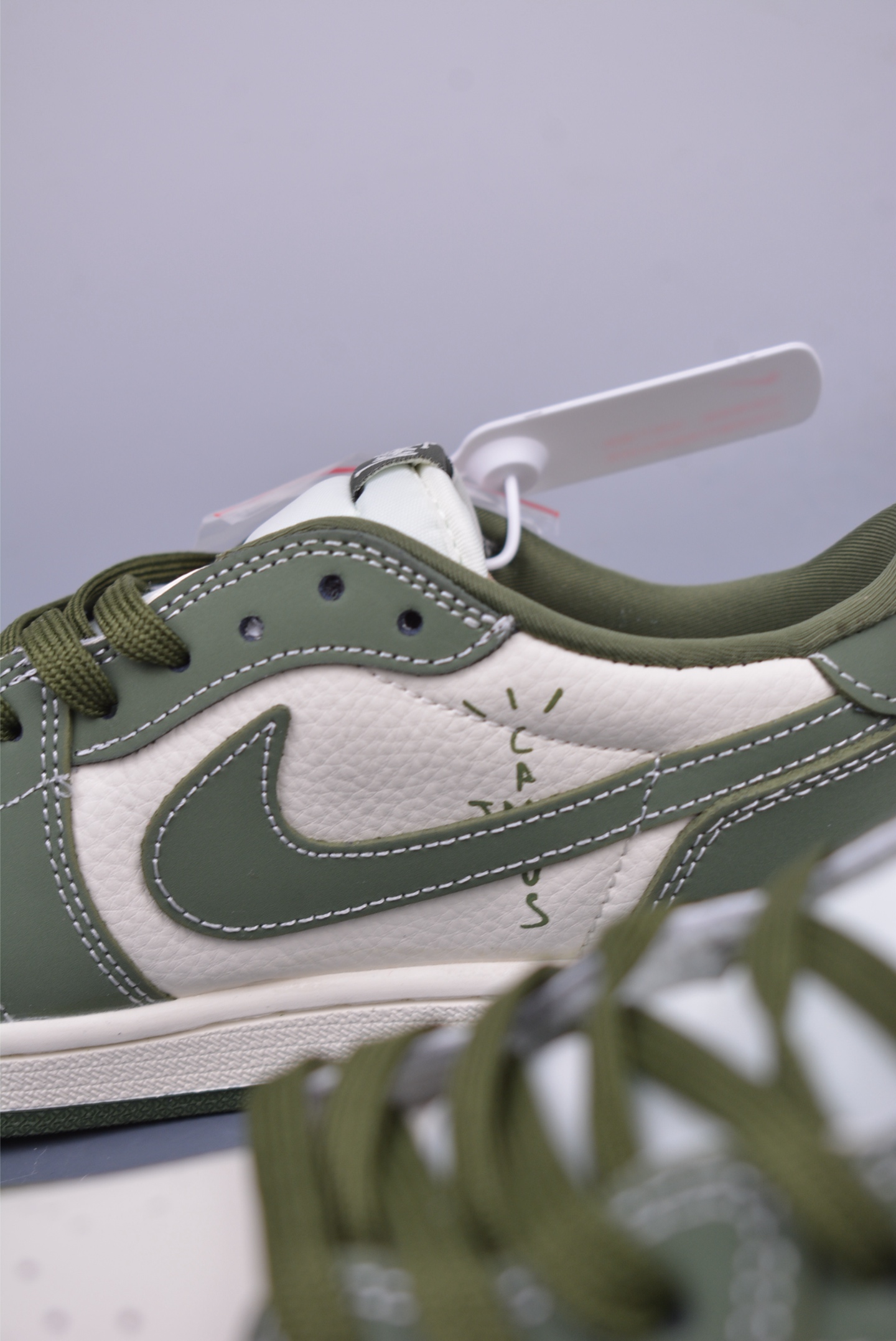 280 Fragment x Travis Scott x 斯图西 Air Jordan 1 Low 三方联名倒钩 XS2024-025