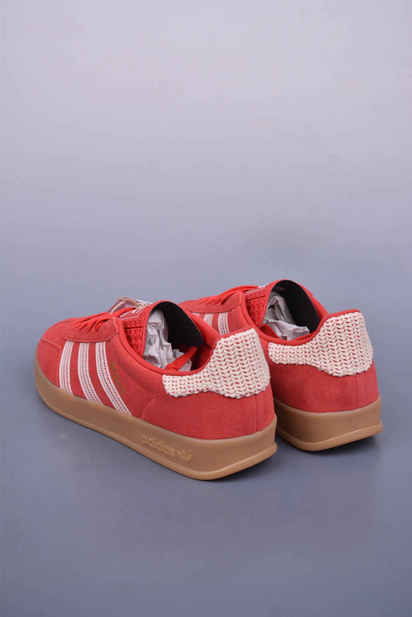 180 adidas Originals Gazelle INdoor 三叶草休闲防滑耐磨低帮板鞋 JI2756