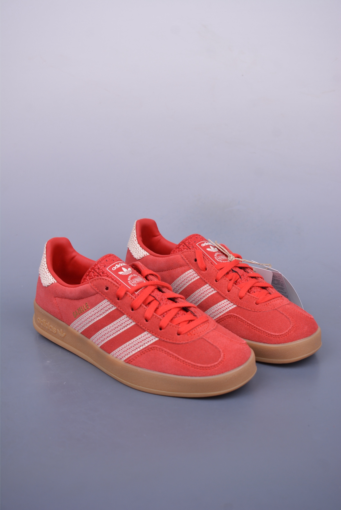 180 adidas Originals Gazelle INdoor 三叶草休闲防滑耐磨低帮板鞋 JI2756