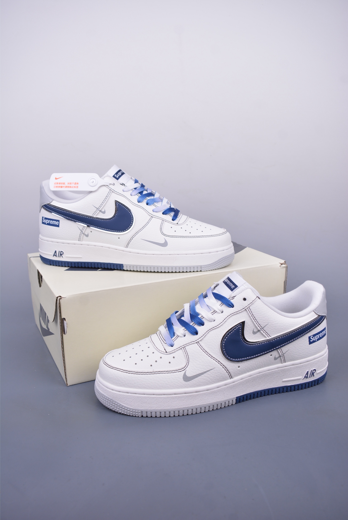 Nike Air Force 1 Low Supreme联名 DQ6628-157