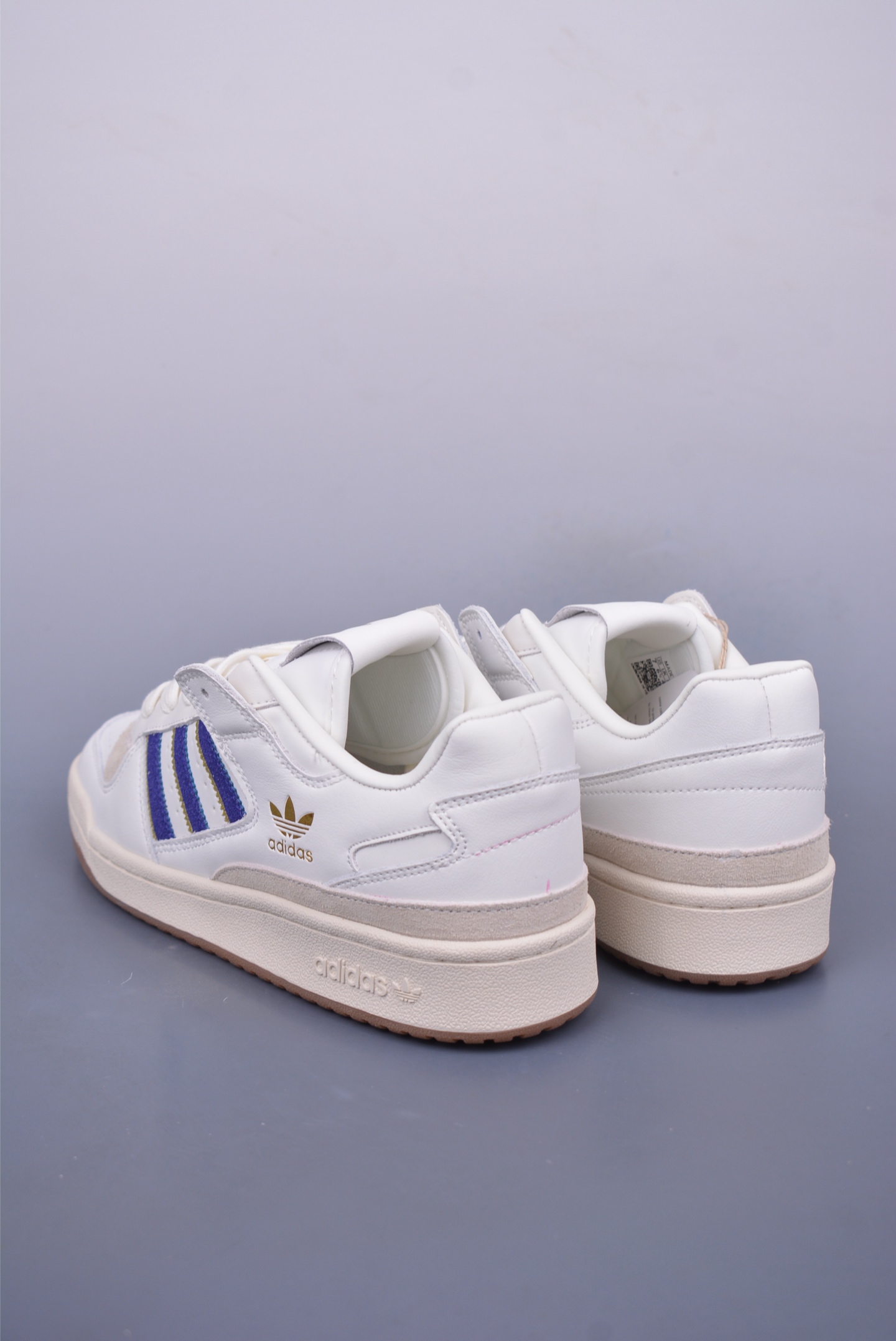 海外渠道版 原盒原标 Adidas Forum LOW CL 三叶草低邦 经典魔术贴复古板鞋 JH7940