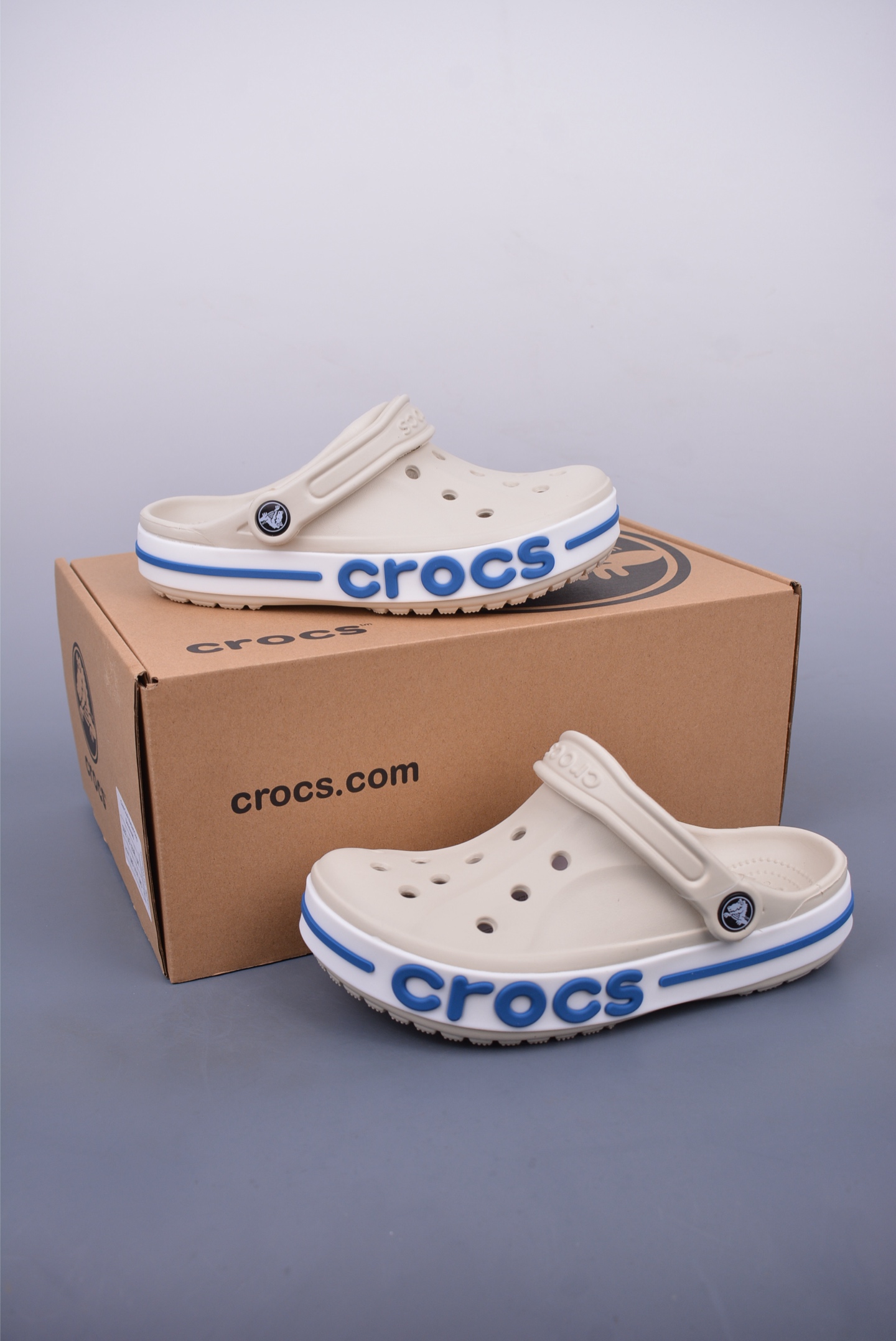 120 广东原厂 Crocs 卡骆驰 贝雅 经夏季两用沙滩洞洞鞋 纯原版本 透明防水袋包装