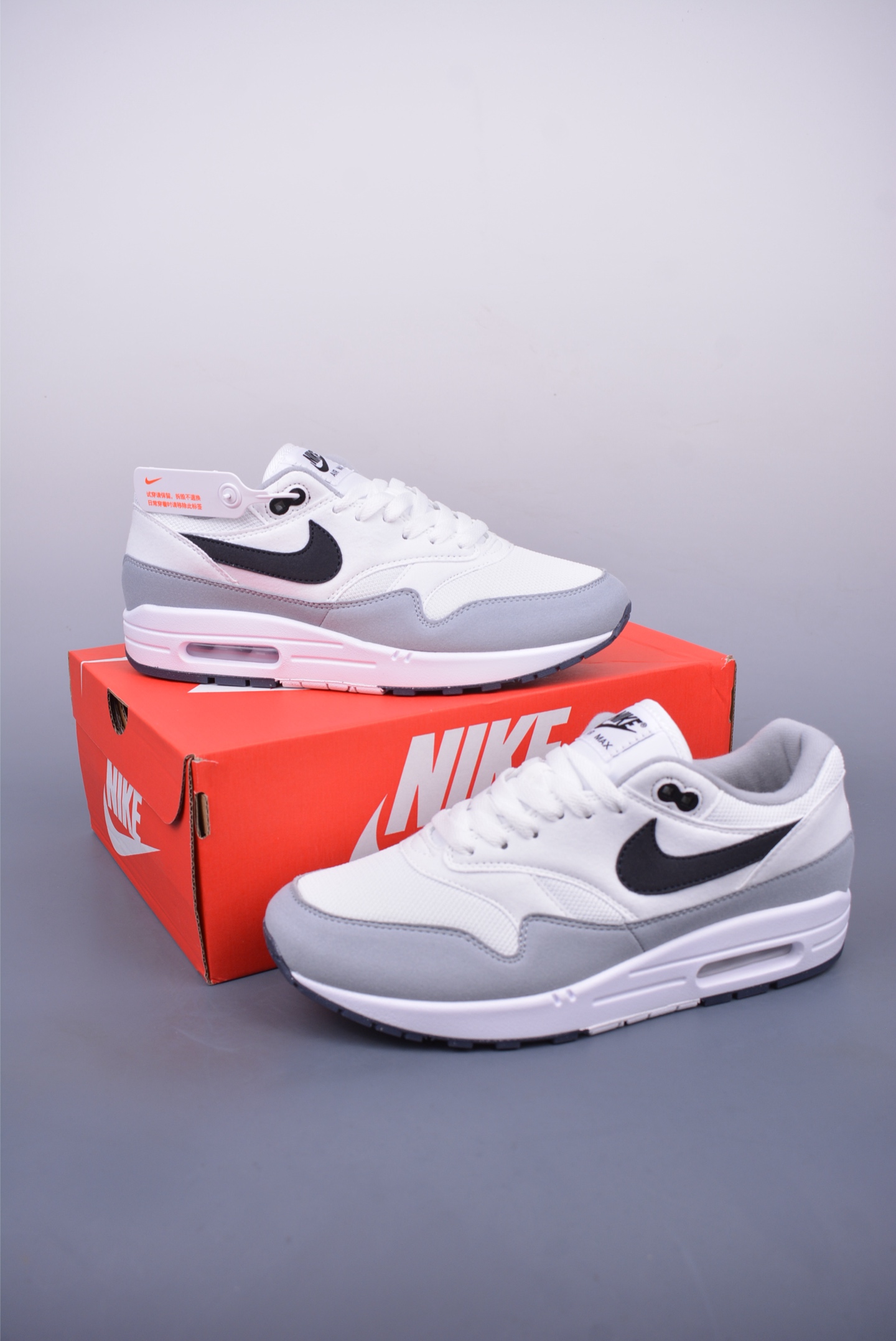 Nike Air Max 1 复刻拼接 纯原版本 复古休闲跑步鞋 FZ5808-002