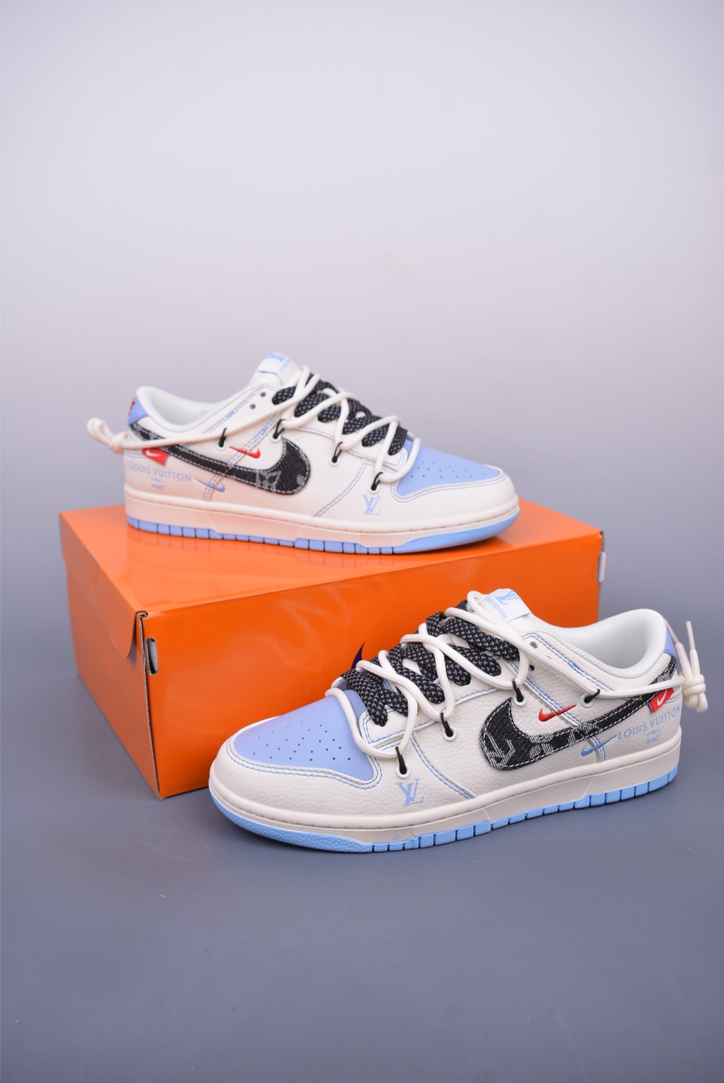 Nike SB Dunk Low LV联名 解构抽绳鞋带 FC1688-219