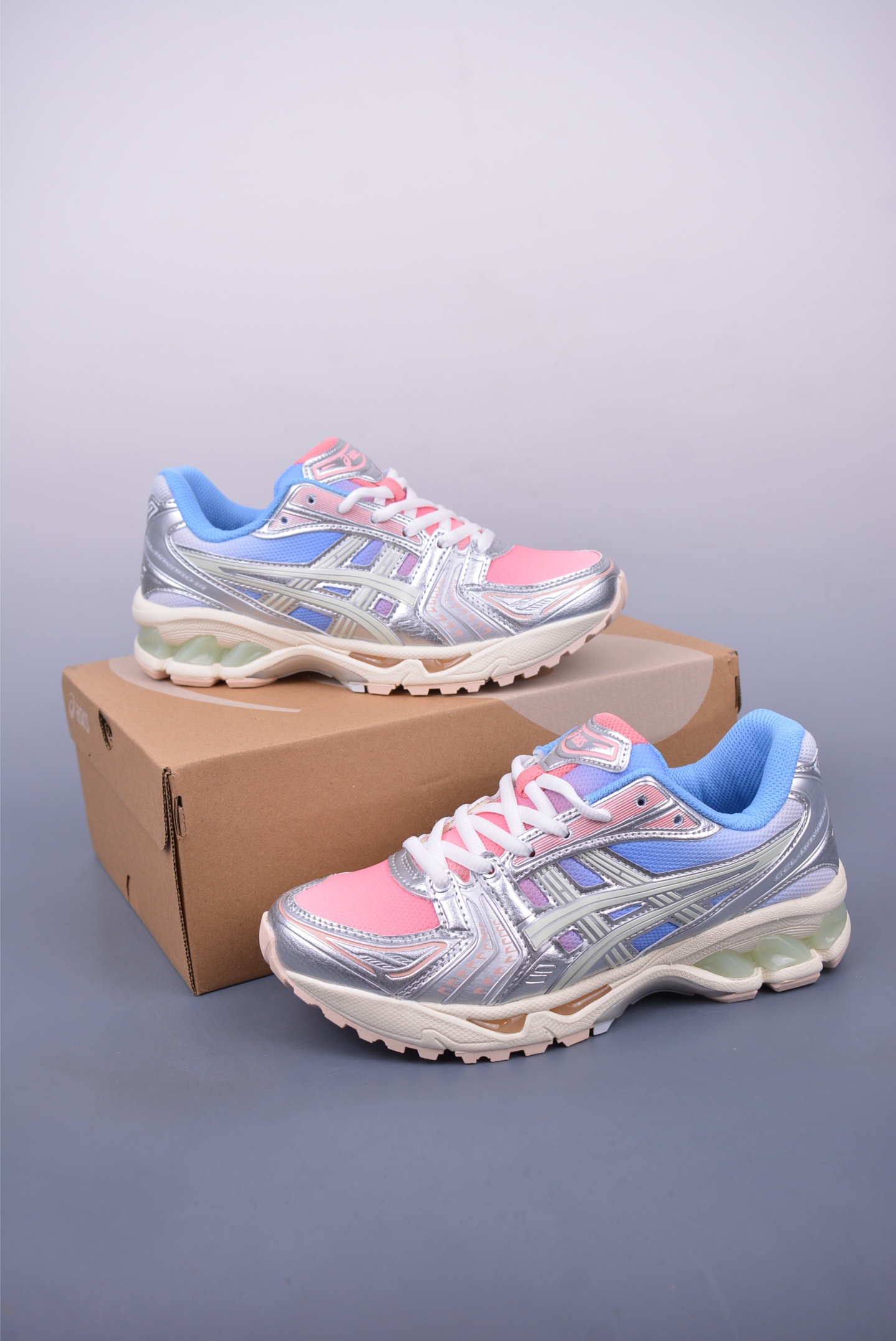 180 Asics Gel-Kayano 14 纯原版本 亚瑟士运动休闲透气专业跑鞋 1201A516-700
