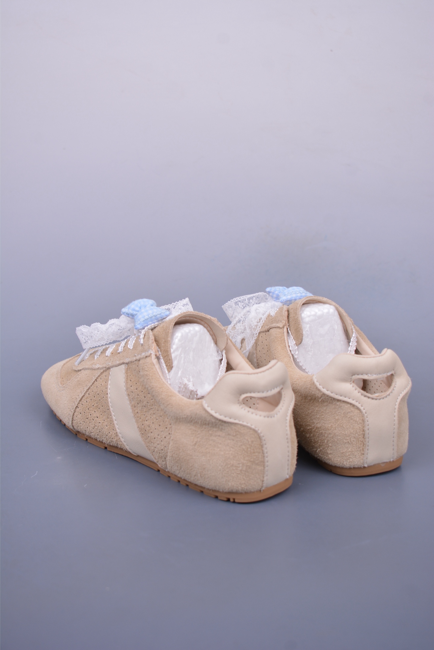 [GGCC Series]GGCC lace bow tie training shoes suede cowhide 2.0 seriesForre