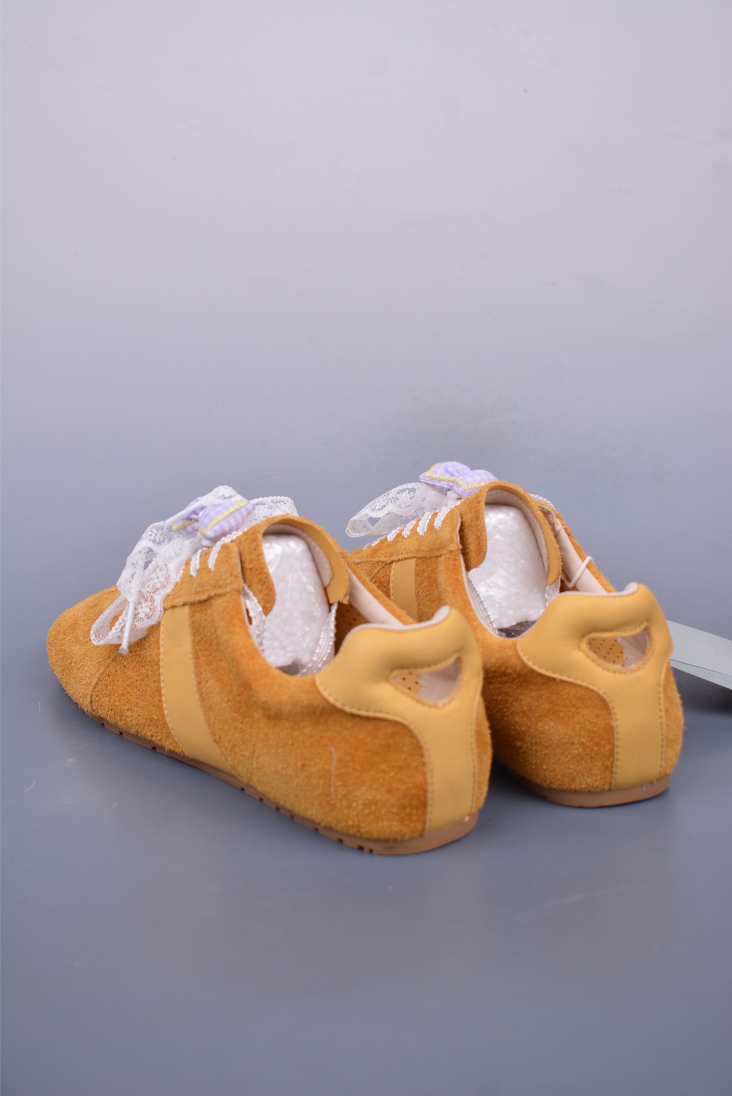 [GGCC Series]GGCC lace bow tie training shoes suede cowhide 2.0 seriesForre