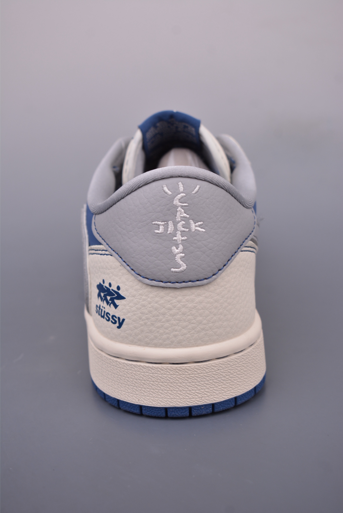 Fragment x Travis Scott x stussy Air Jordan 1 Low 三方联名倒钩 ZH2598-245