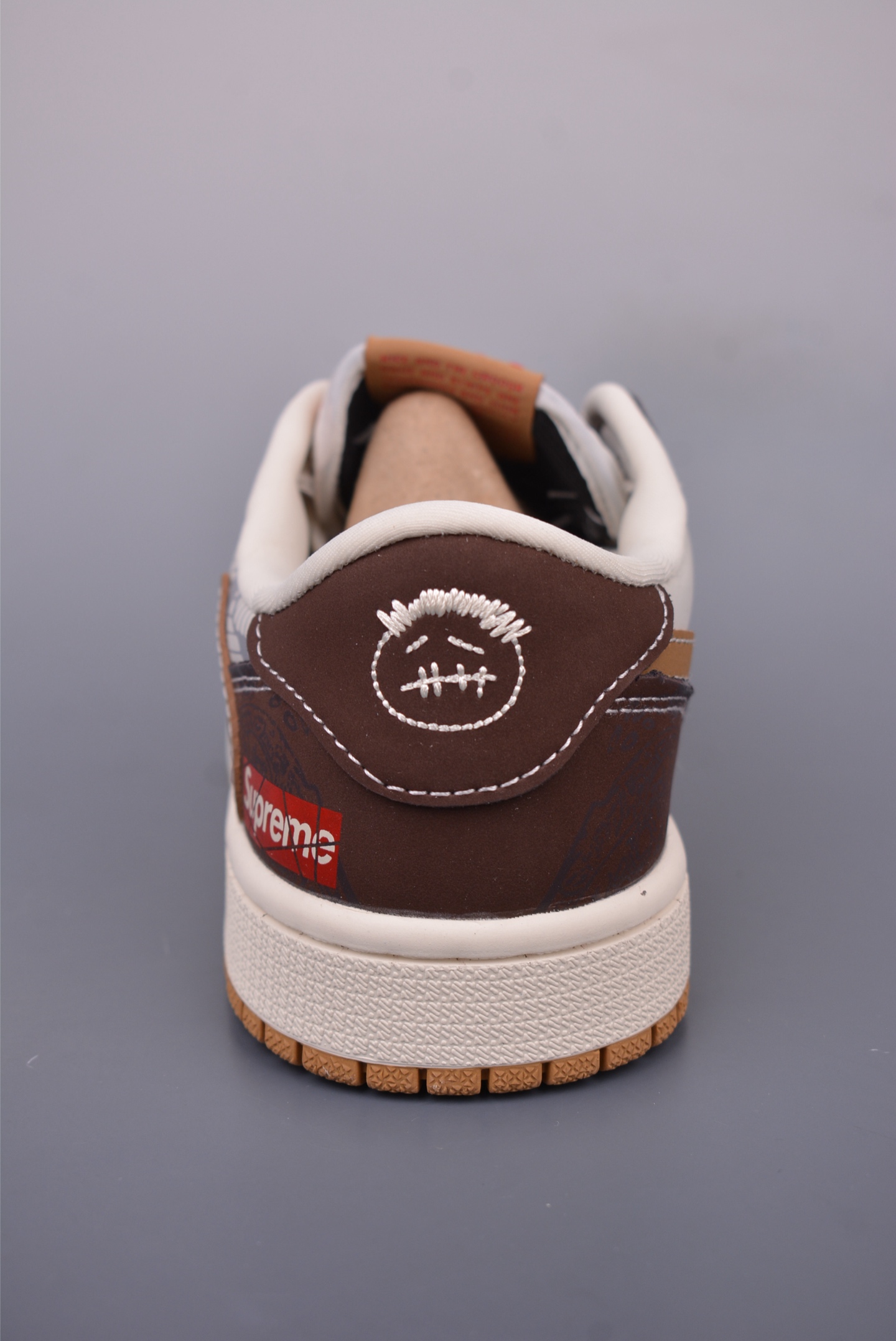 Fragment x Travis Scott x supreme Air Jordan 1 Low 三方联名倒钩 XS2024-055