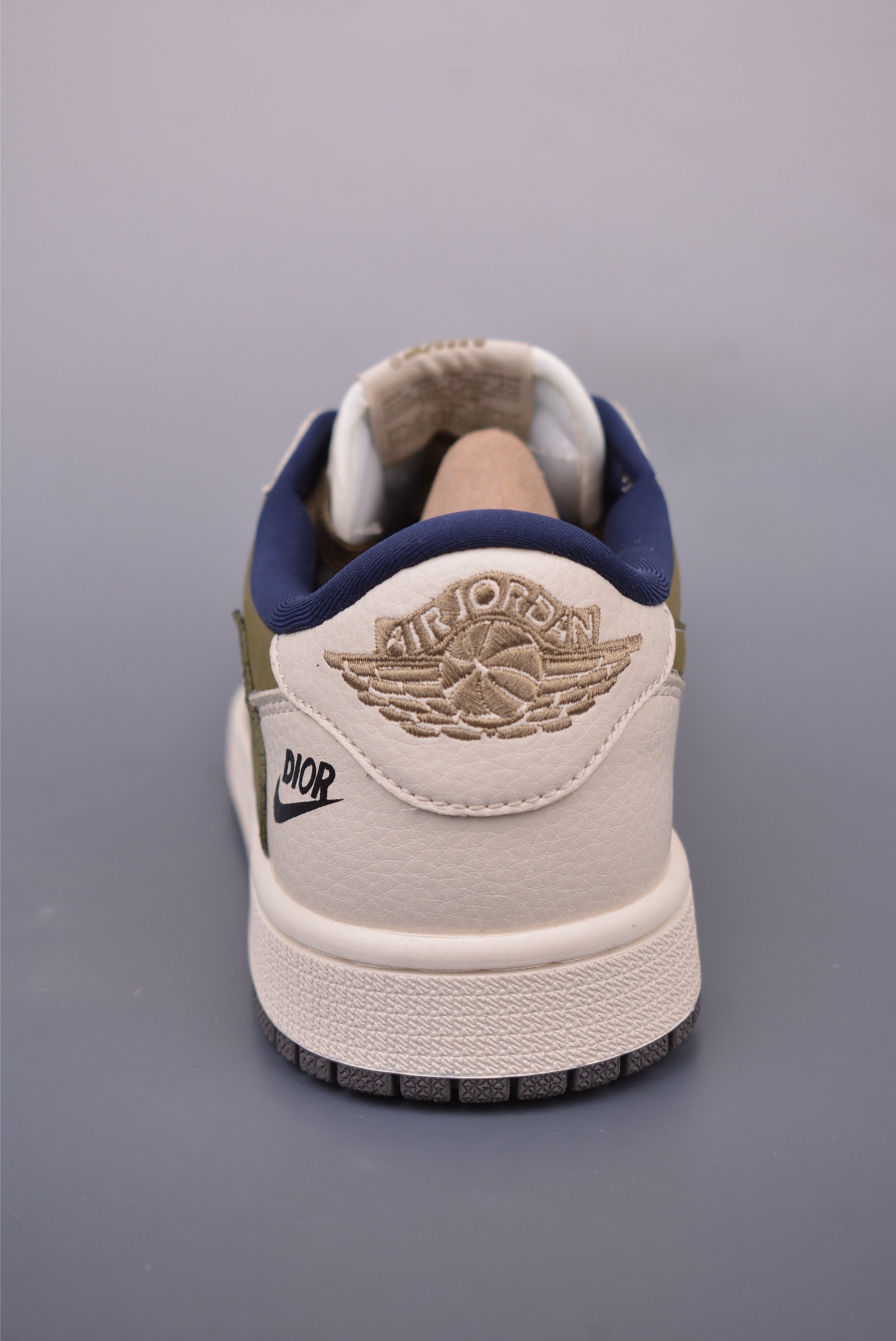 Fragment x Travis Scott x DIor Air Jordan 1 Low 三方联名倒钩 LD2025-008