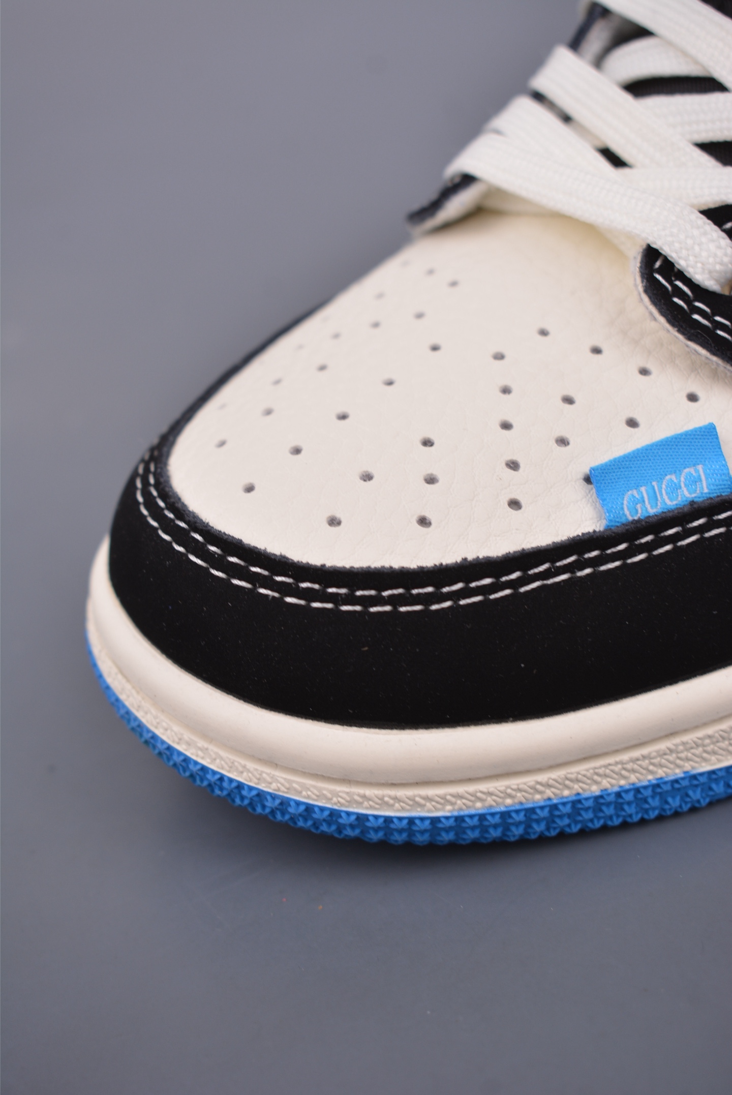 Fragment x Travis Scott x Gucci Air Jordan 1 Low 三方联名倒钩 XS2024-037