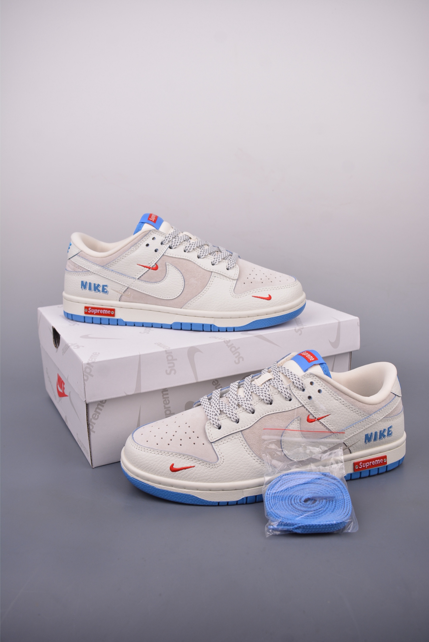 Nike SB Dunk Low Supreme联名 SC9207-411