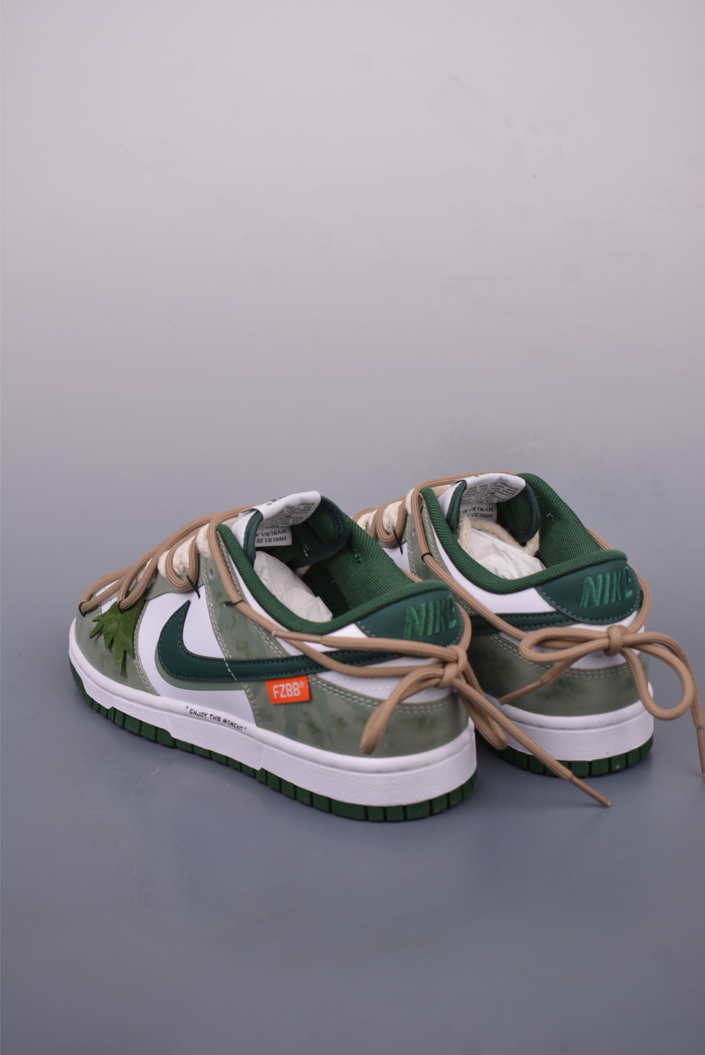 Nike SB Dunk Low 蝴蝶青竹林 解构抽绳鞋带 DD1391-101