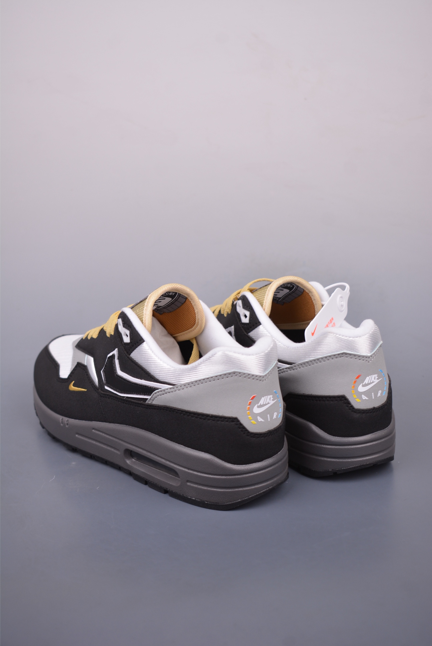 Nike Air Max 1 复刻拼接 纯原版本 复古休闲跑步鞋 IB9898-001