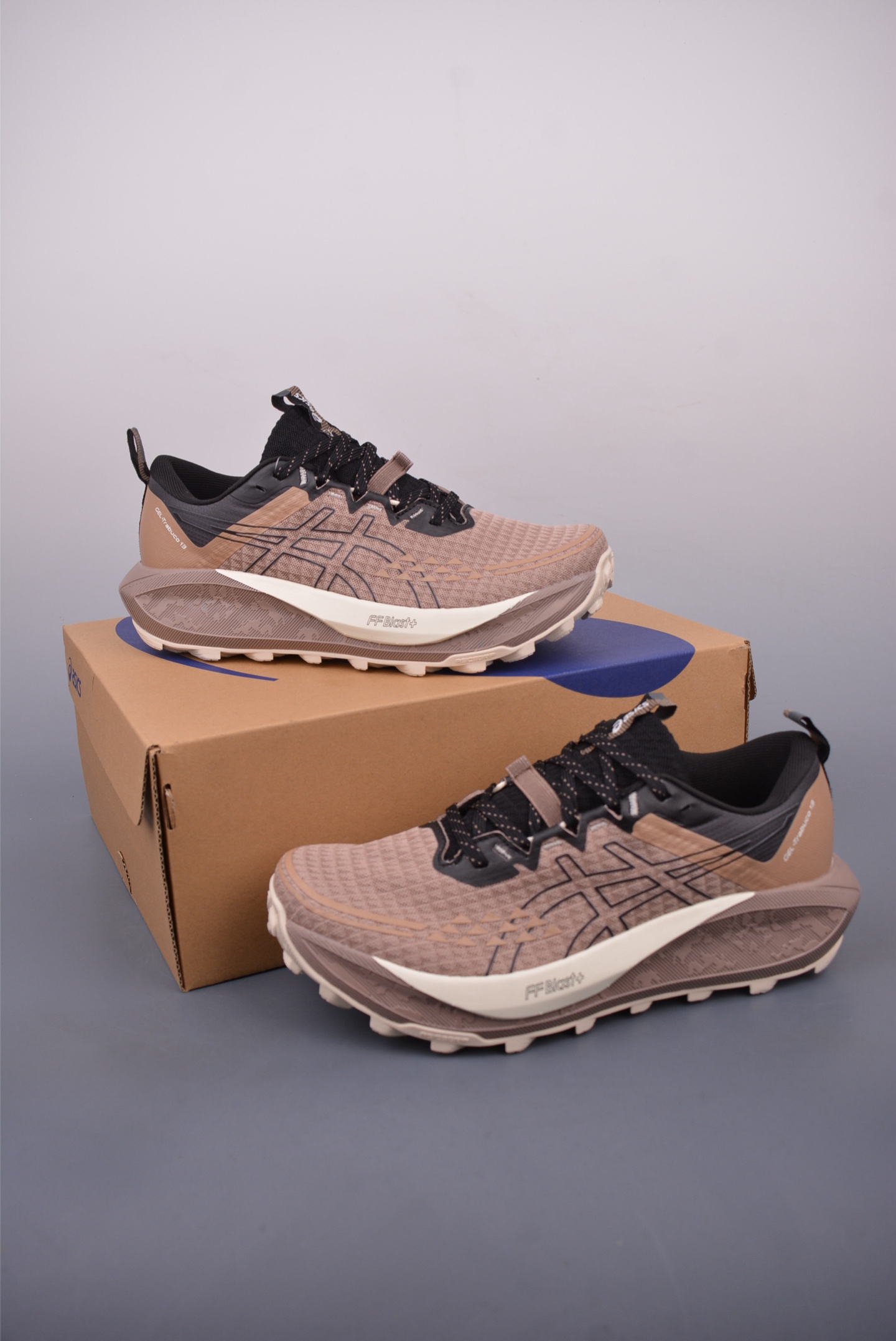 Asics Gel-Trabuco 13 复古亚瑟士 透气休闲鞋缓震男子耐磨跑步鞋 1011B973-020