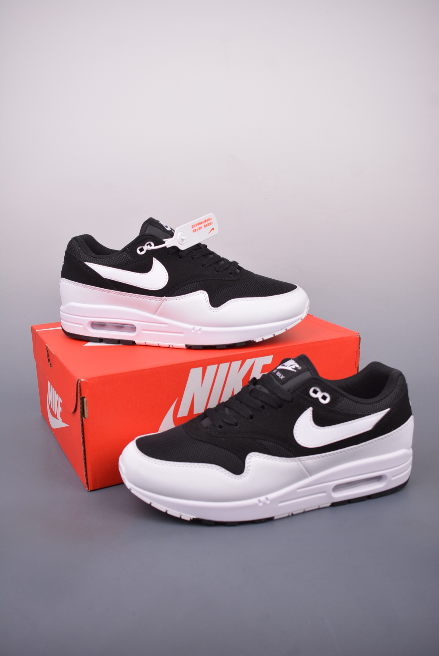 Nike Air Max 1 复刻拼接 纯原版本 复古休闲跑步鞋 FZ5808-007