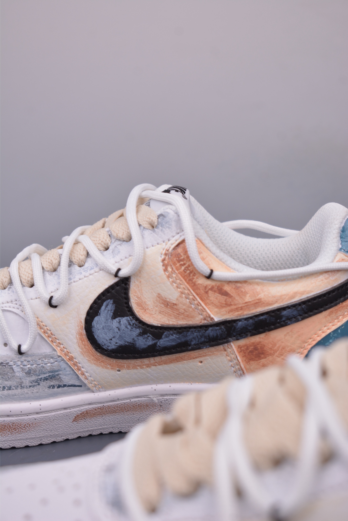 260 Nike Court Vision Low 手绘涂鸦 解构绑带 休闲运动板鞋 DH2987-216
