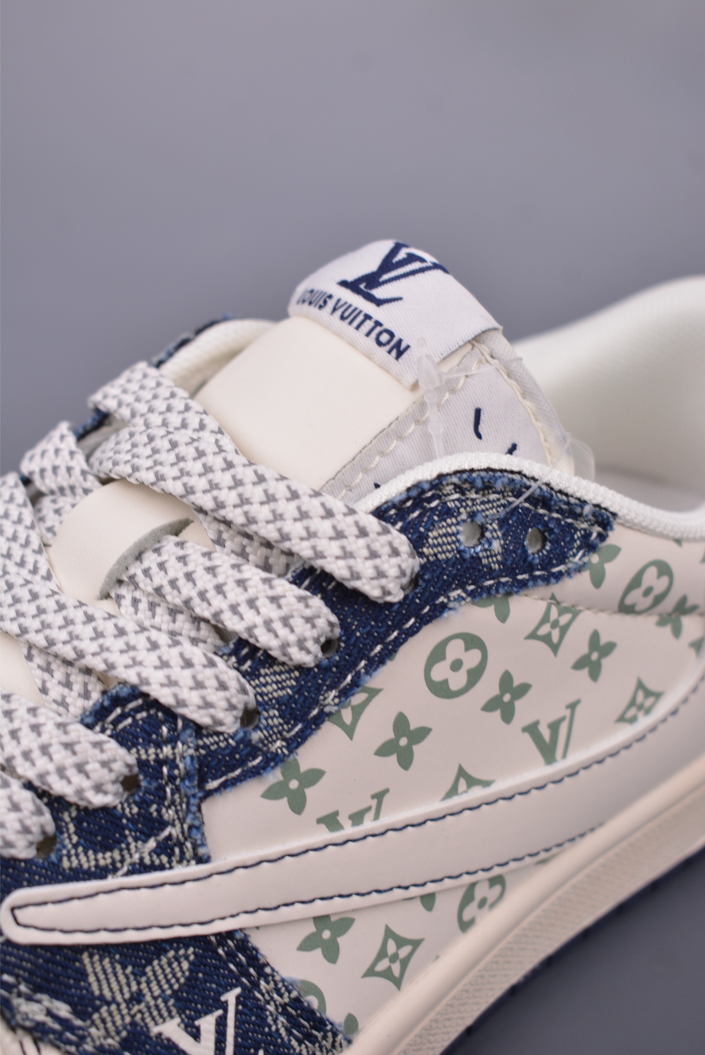 Fragment x Travis Scott x LV Air Jordan 1 Low 三方联名倒钩 YX5066-326