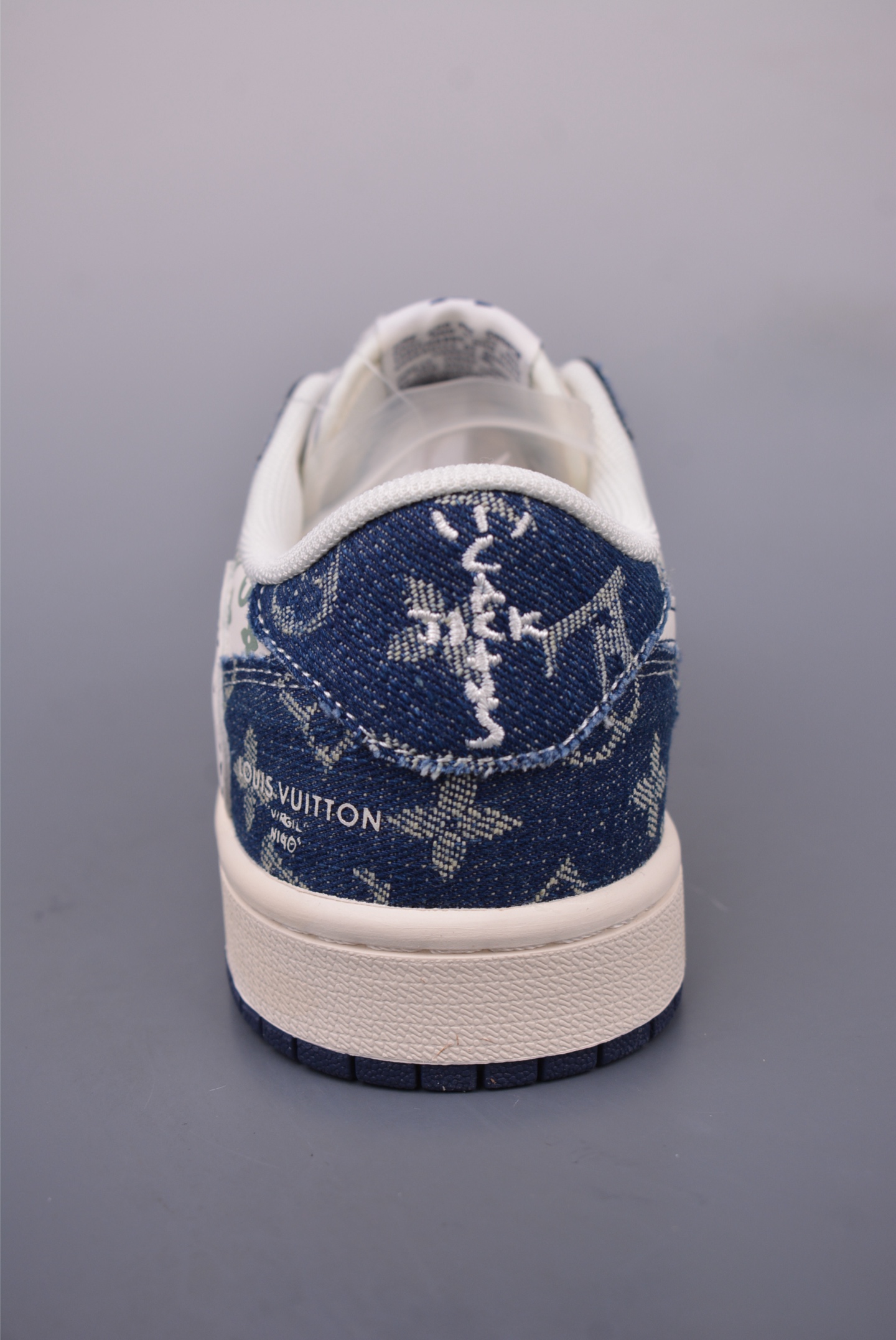 Fragment x Travis Scott x LV Air Jordan 1 Low 三方联名倒钩 YX5066-326