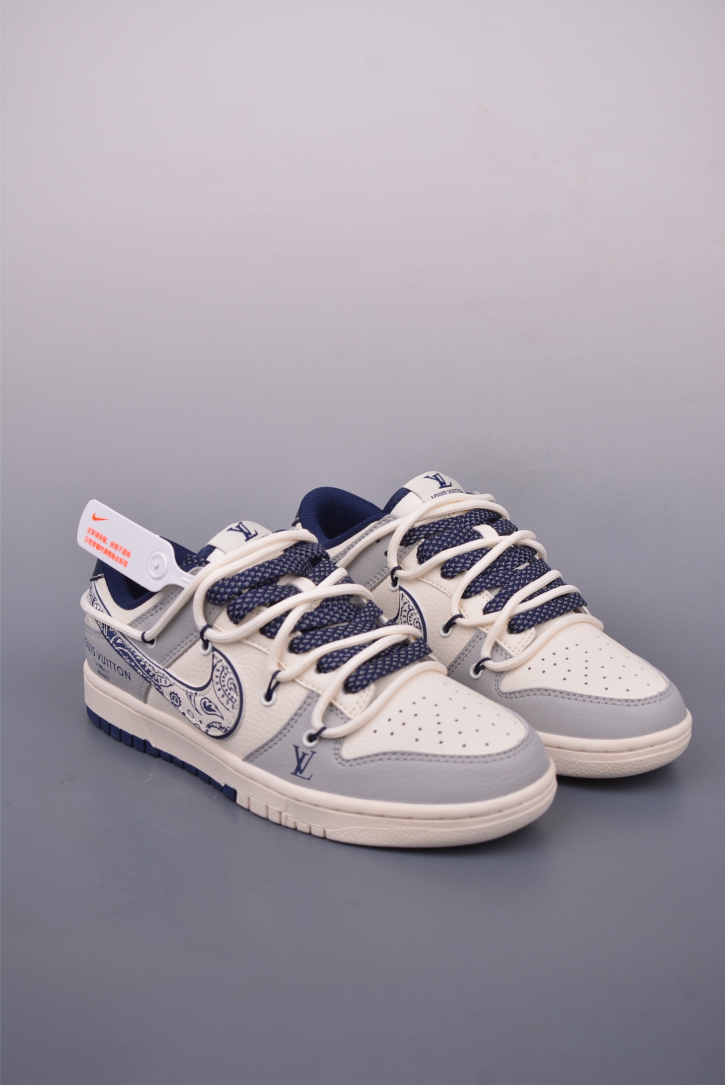 300 Nike SB Dunk Low LV联名 解构抽绳鞋带 DM6868-074