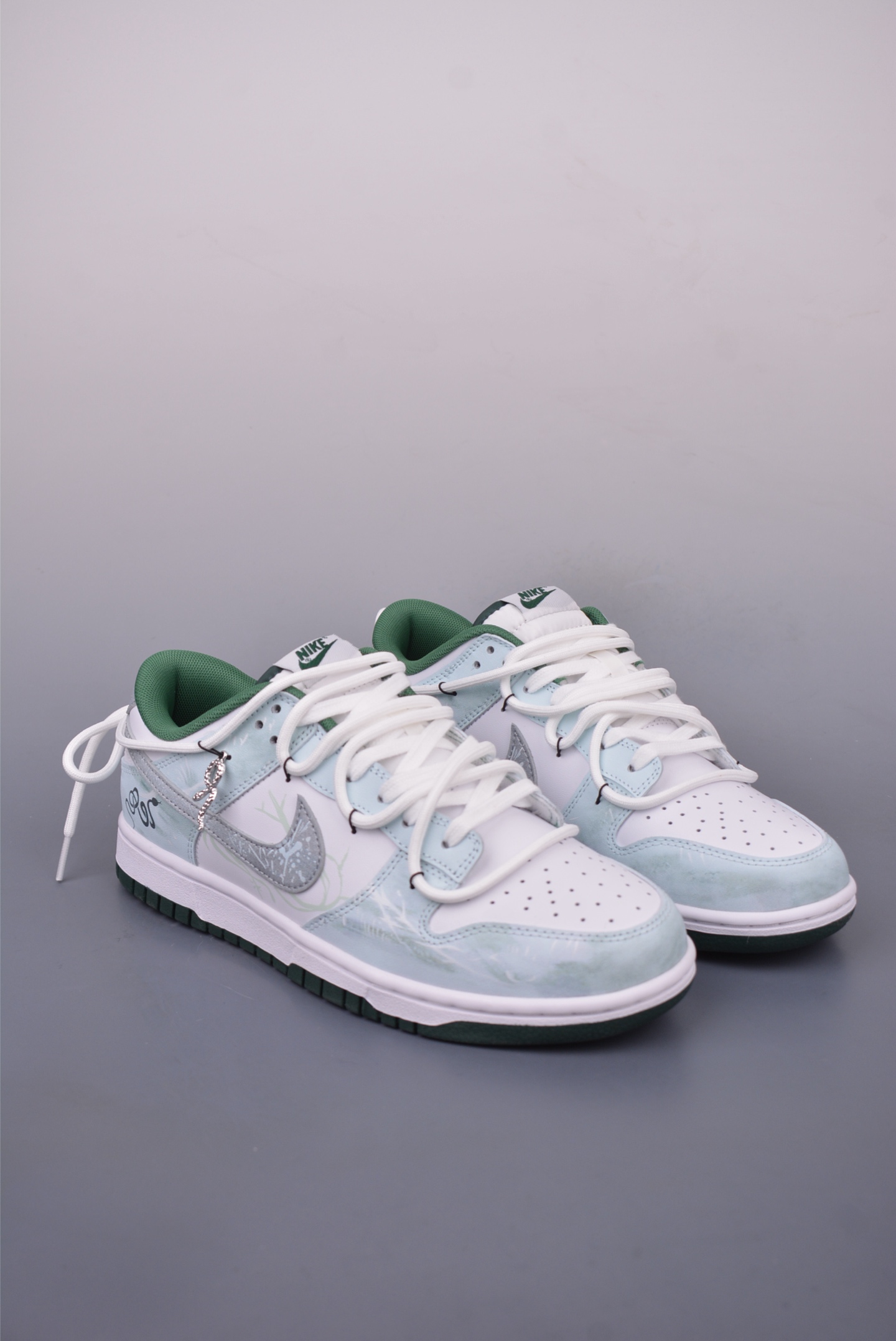 Nike SB Dunk Low 青花蛇骨 解构抽绳鞋带 DD1391-101
