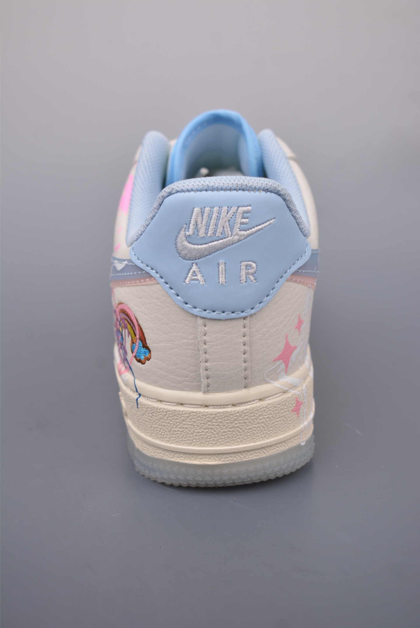 260 Nike Air Force 1 Low 520蓝粉爱心 CW1574-058