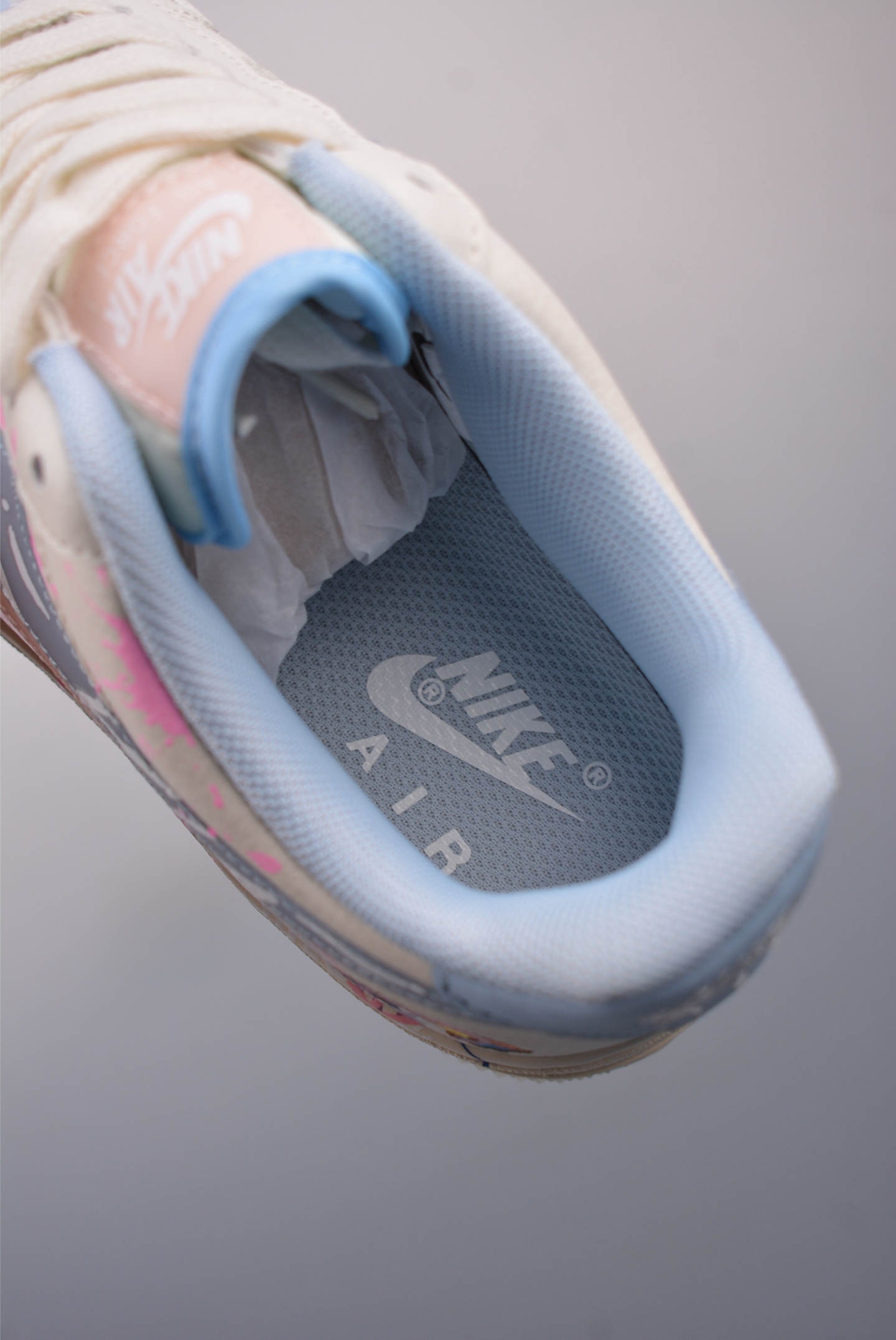 260 Nike Air Force 1 Low 520蓝粉爱心 CW1574-058