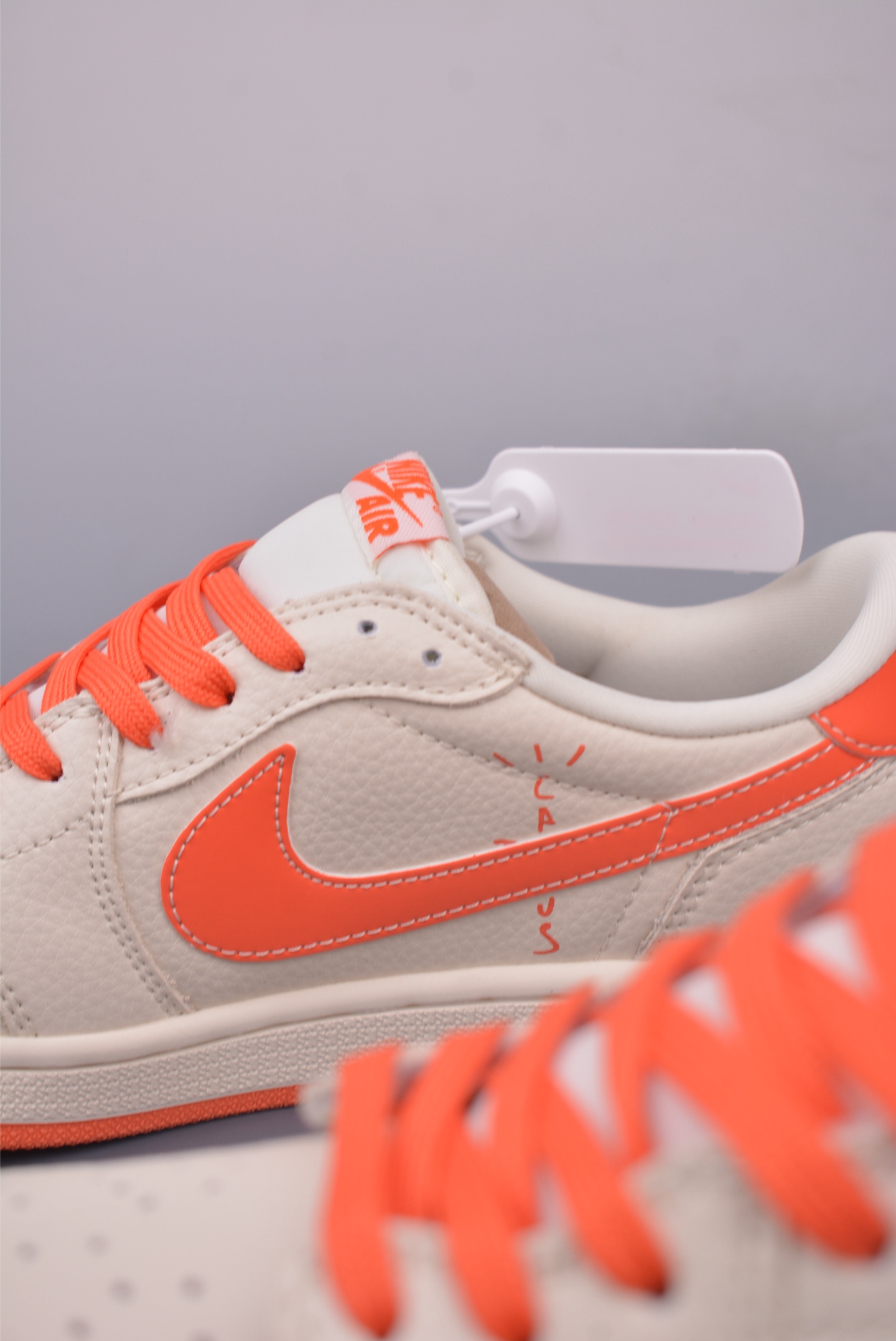 280 Fragment x Travis Scott x 斯图西 Air Jordan 1 Low 三方联名倒钩 LD202-020
