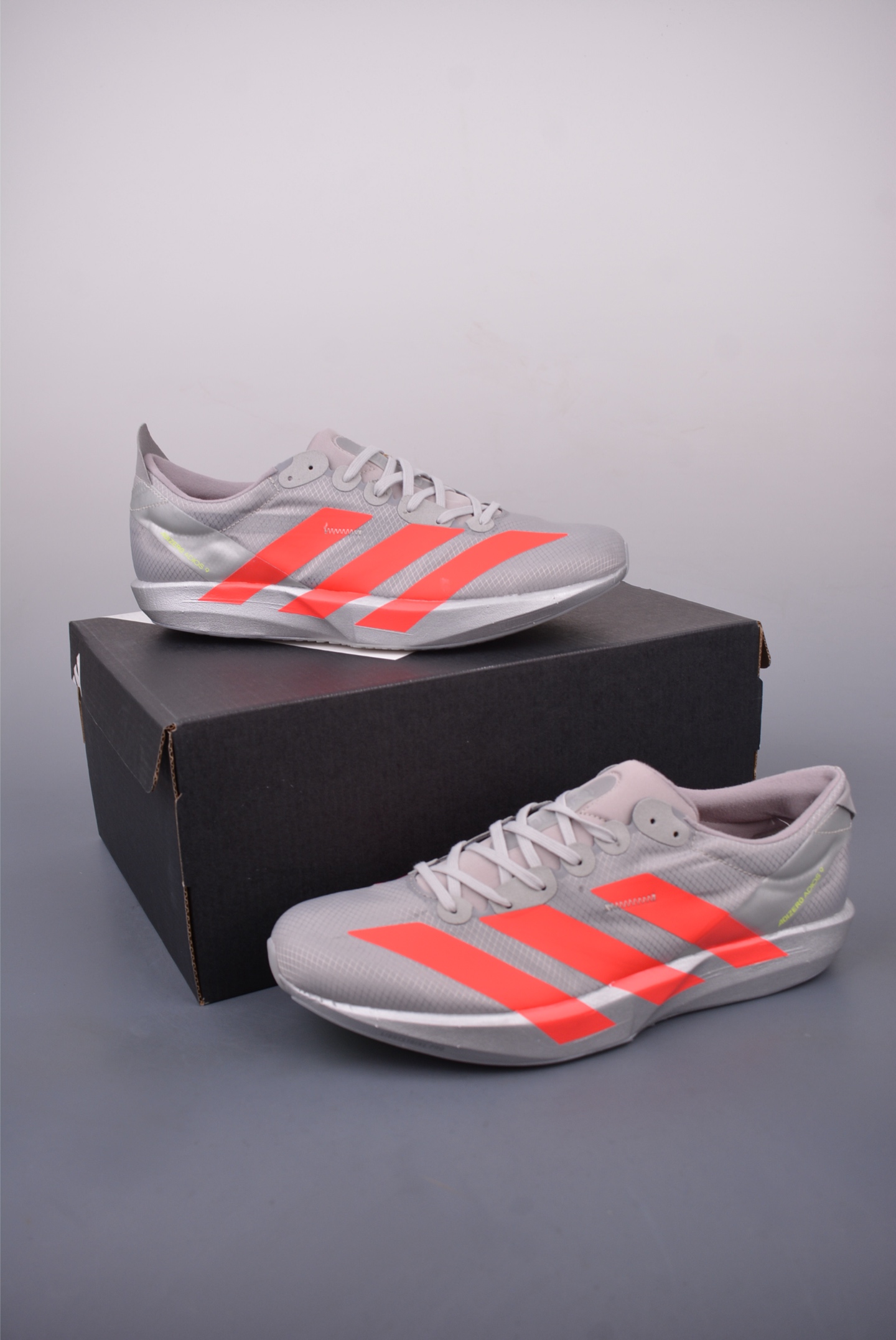 190 Adidas Adizero Adios 9 M系列 低帮轻便透气竞速休闲运动慢跑鞋 IH5746