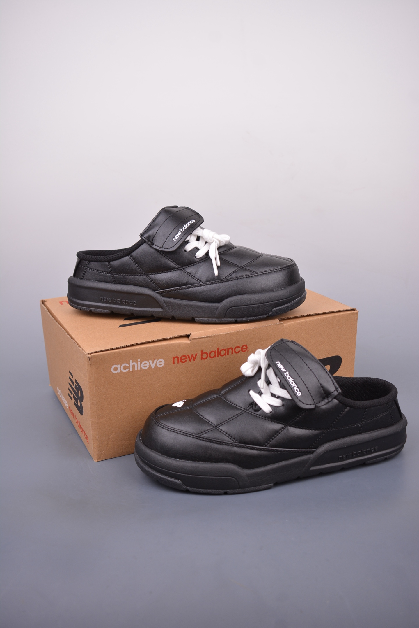 160 New Balance Terrace Mule 新百伦 时尚舒适 防滑耐磨一脚蹬半拖 SD2501BK