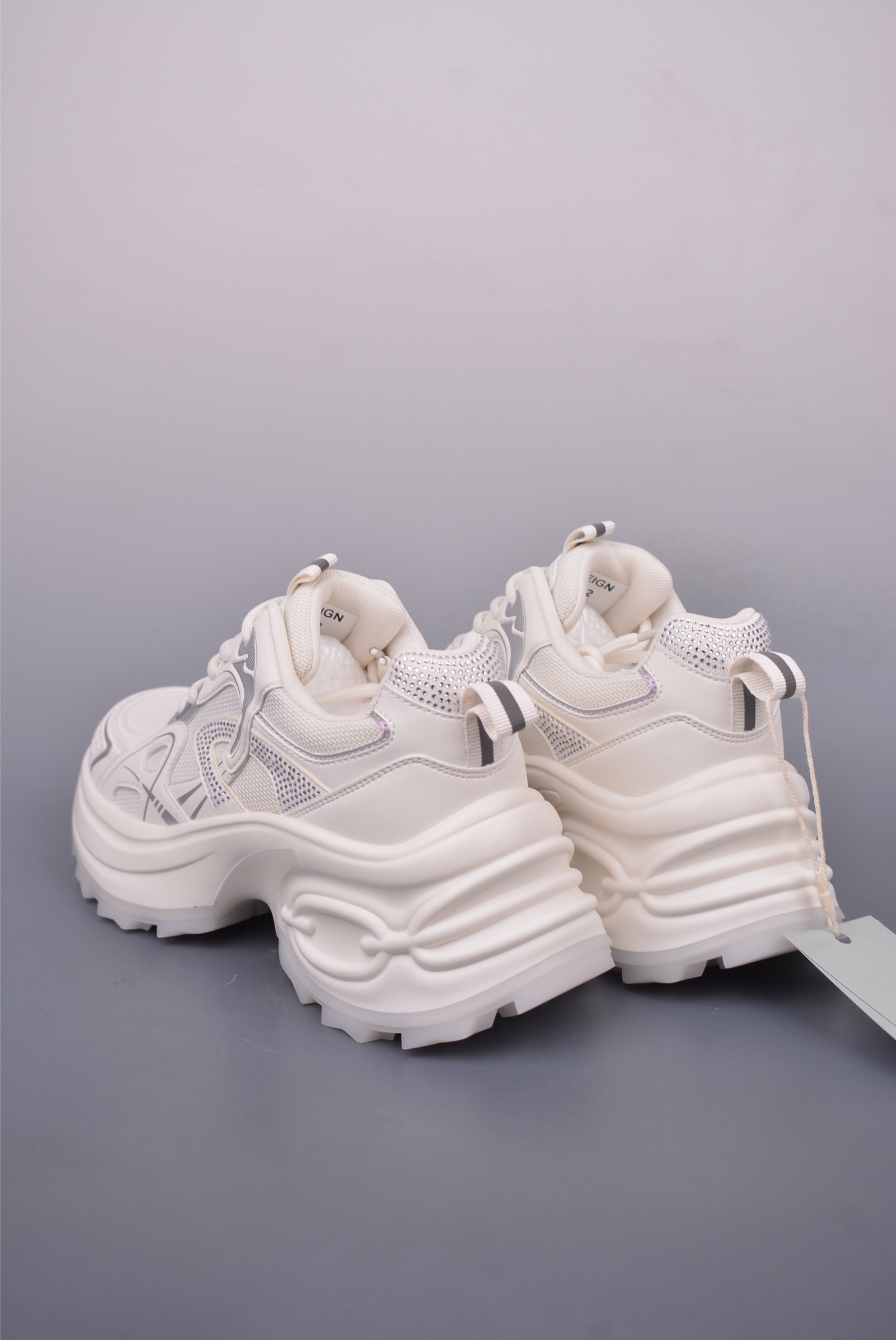 [GGCC Series]GG CC Chunky Low Thick sole height-increasing sports dad shoes