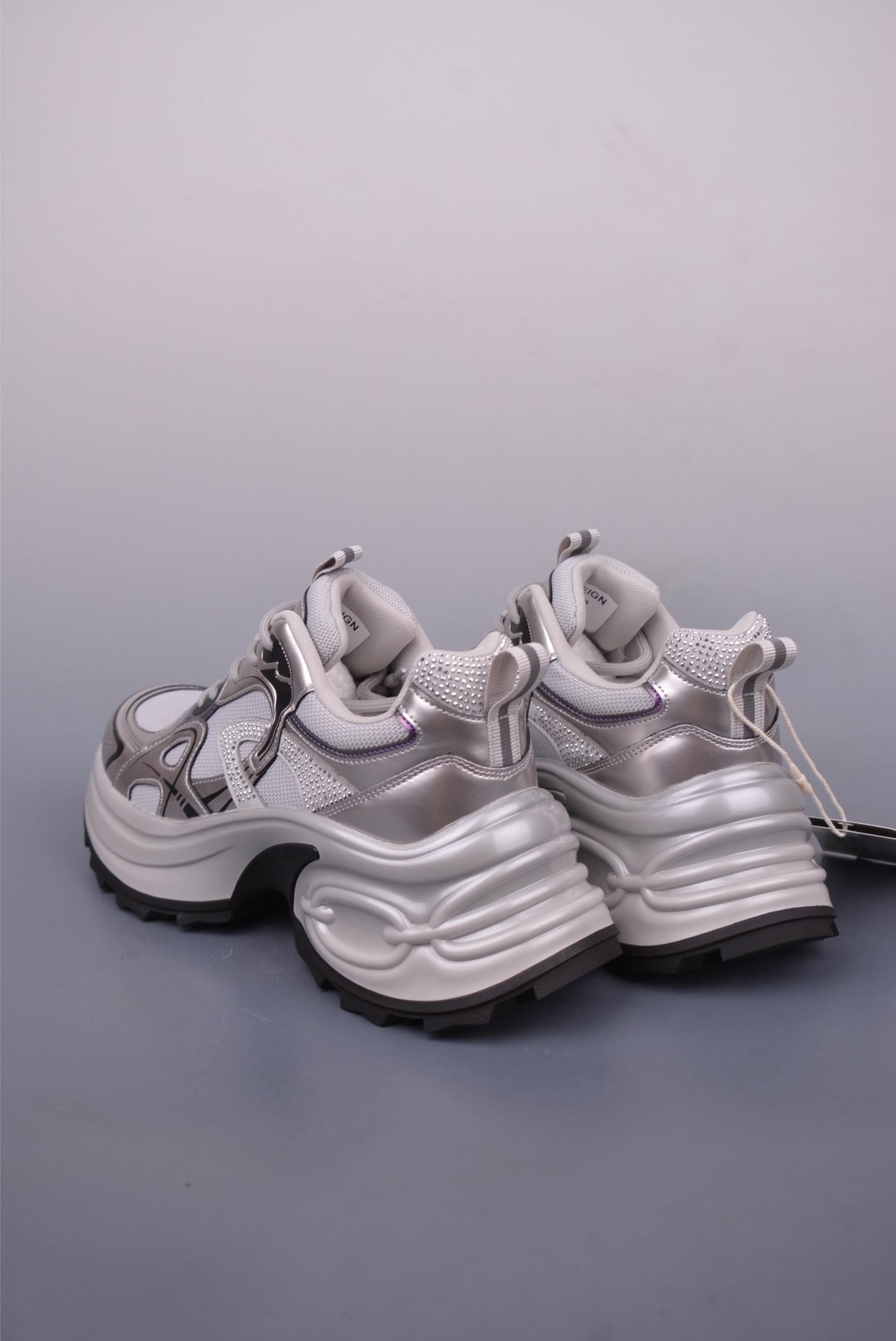 [GGCC Series]GG CC Chunky Low Thick sole height-increasing sports dad shoes