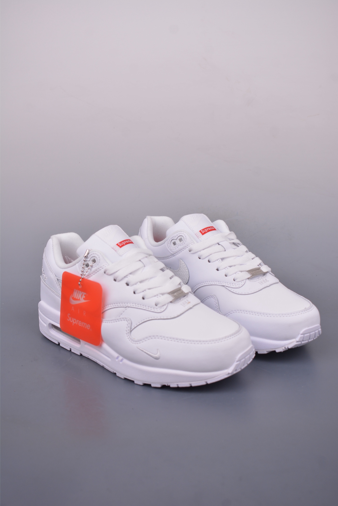 200 Nike Air Max 1 复刻拼接 纯原版本 复古休闲跑步鞋 HF8813-100