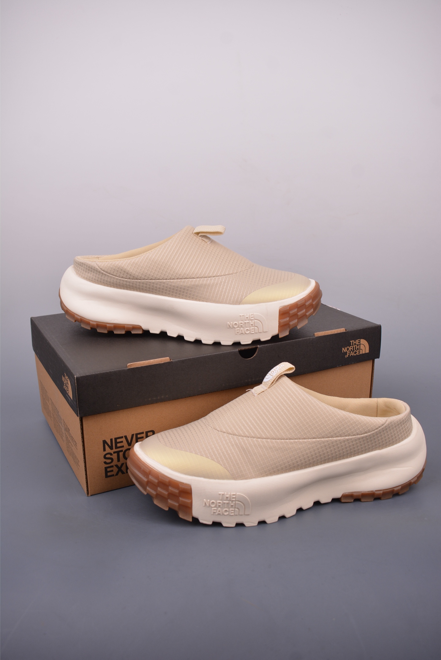 170 THE W NEVER STOP MULE 北面舒适百搭防滑耐磨低帮生活休闲鞋 NFOA8A92