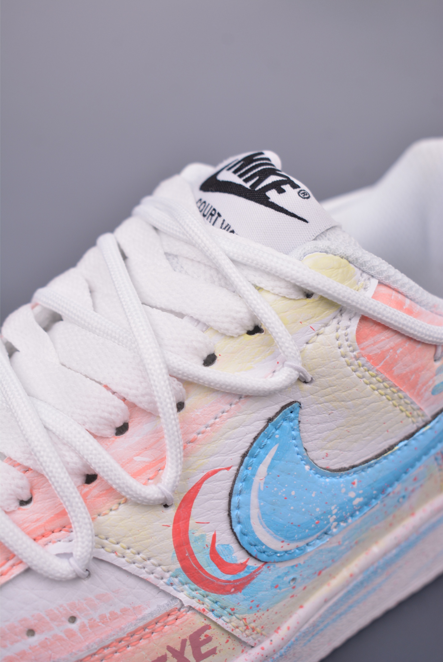 260 Nike Court Vision Low 手绘涂鸦 解构绑带 休闲运动板鞋 DH2987-217