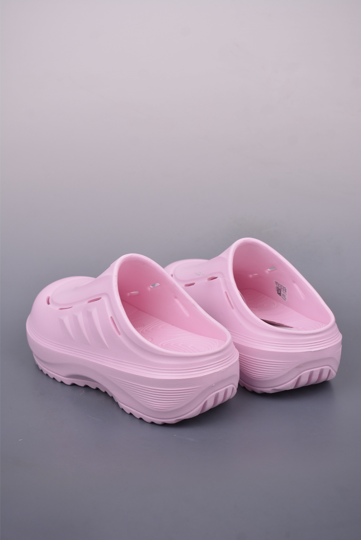 110 adidas OZWAVE CLOG 防滑包头 厨师鞋二代 稳定缓震回弹厚底老爹拖鞋 JR6756