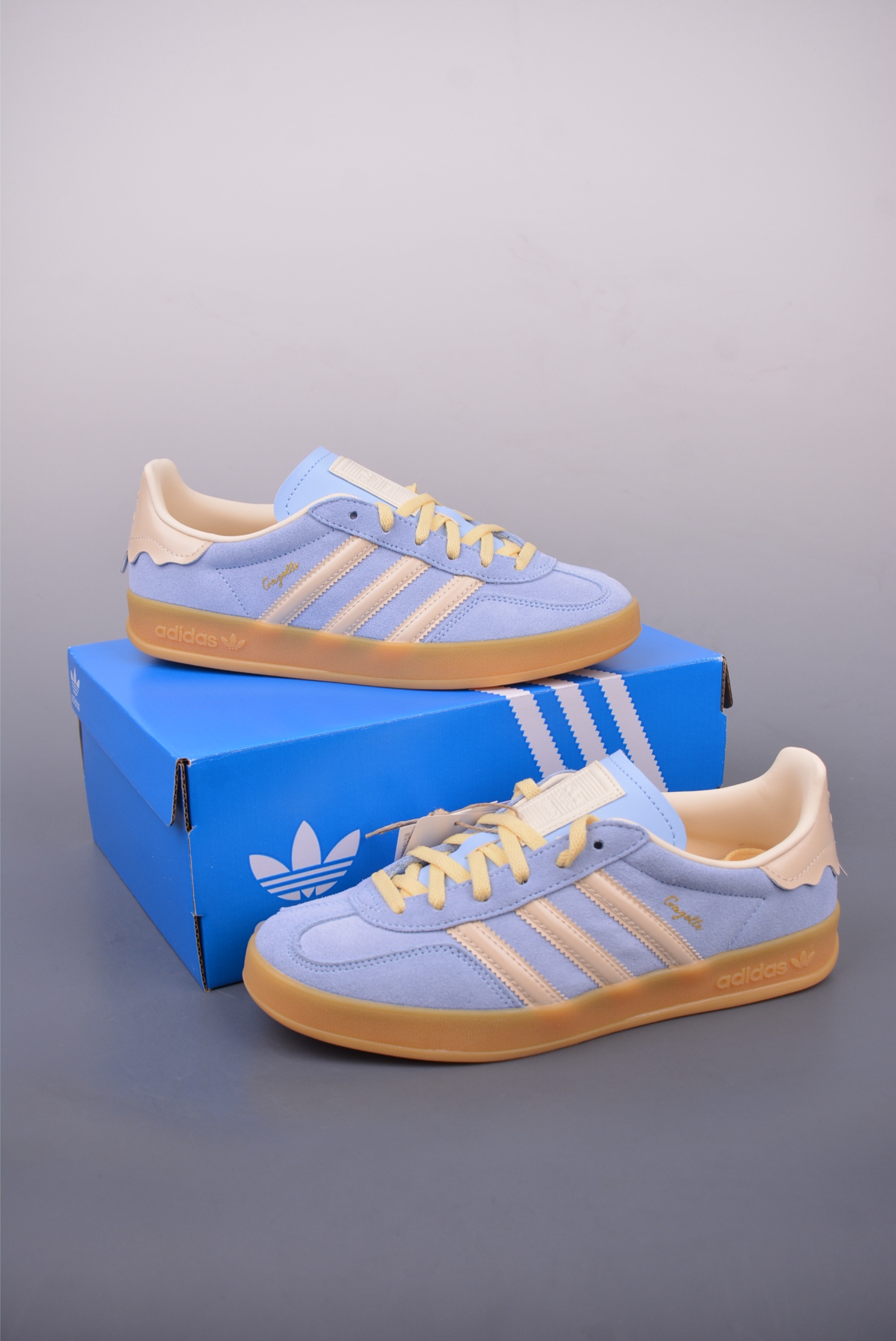 adidas Originals Gazelle INdoor 三叶草休闲防滑耐磨低帮板鞋 JIR8029