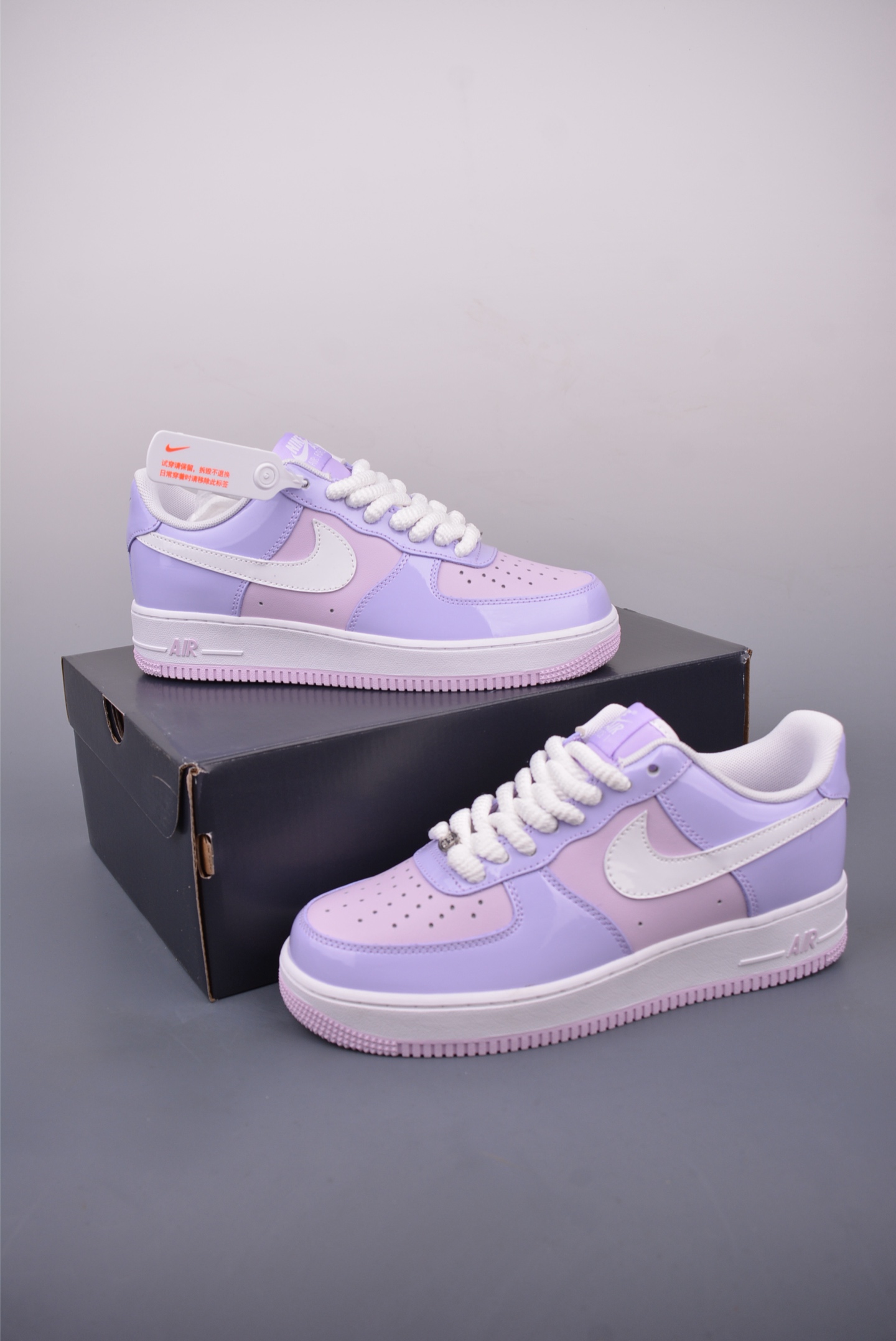 180 Nike Air Force 1 Low 白紫镜面 HV9405-500