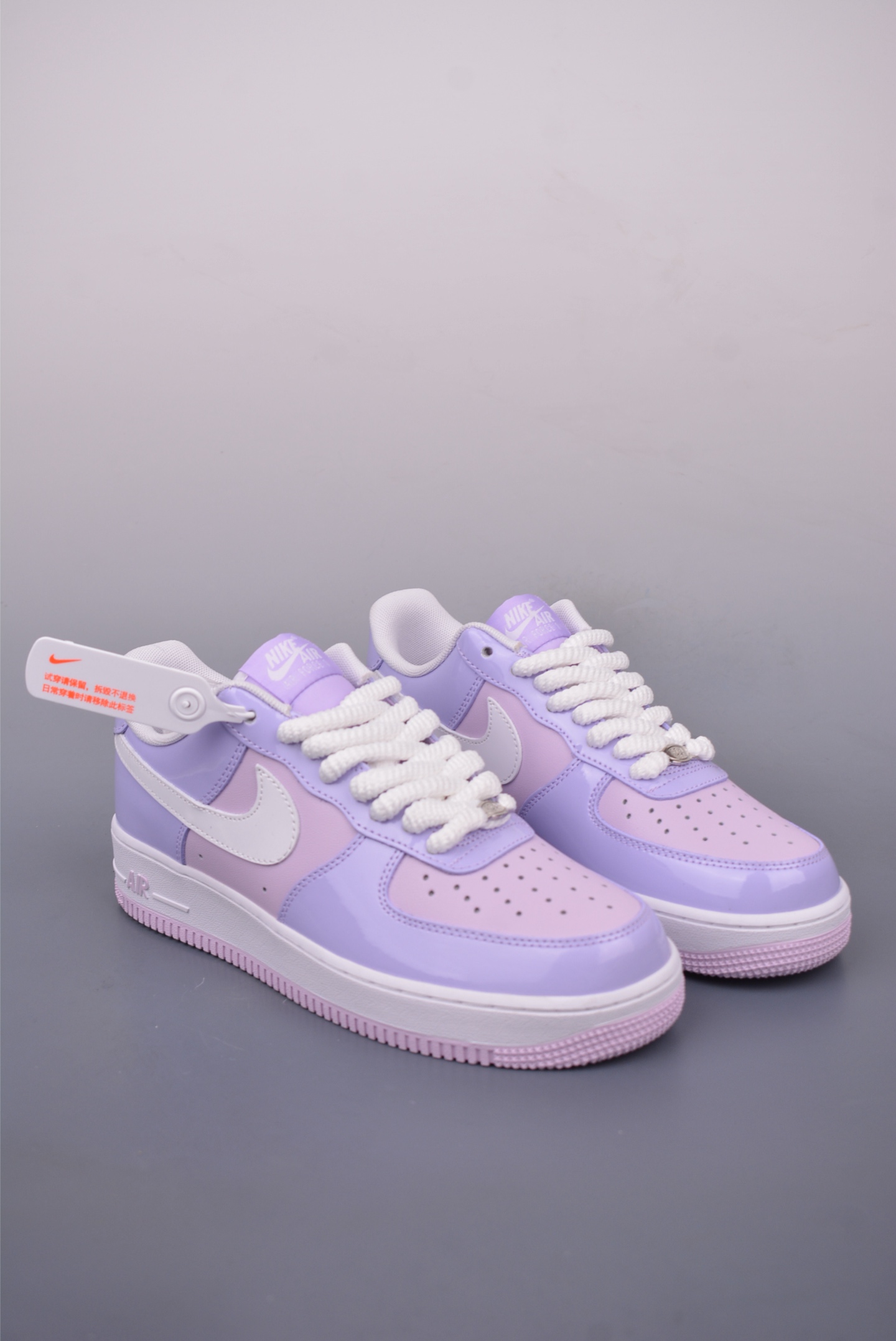 180 Nike Air Force 1 Low 白紫镜面 HV9405-500