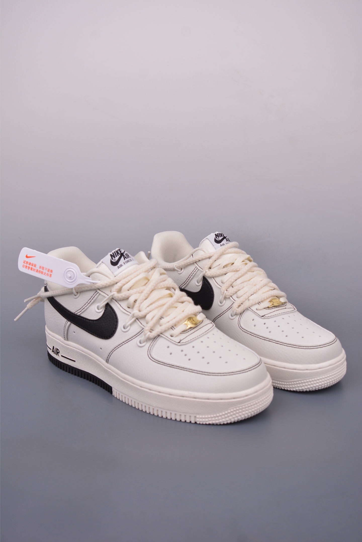 240 Nike Air Force 1 Low 米黑解构 SX1968-002
