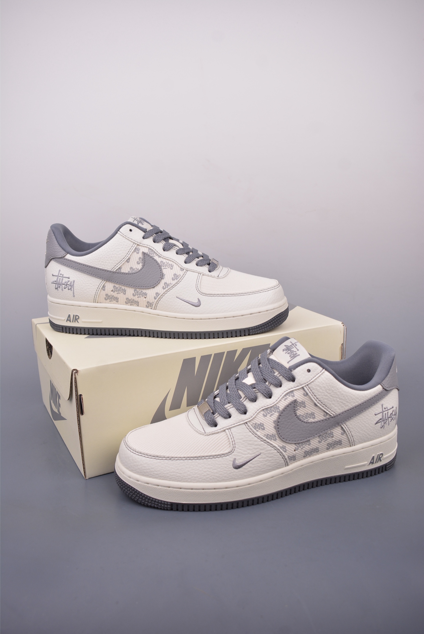 260 Nike Air Force 1 Low 斯图西联名 BZ6808-101