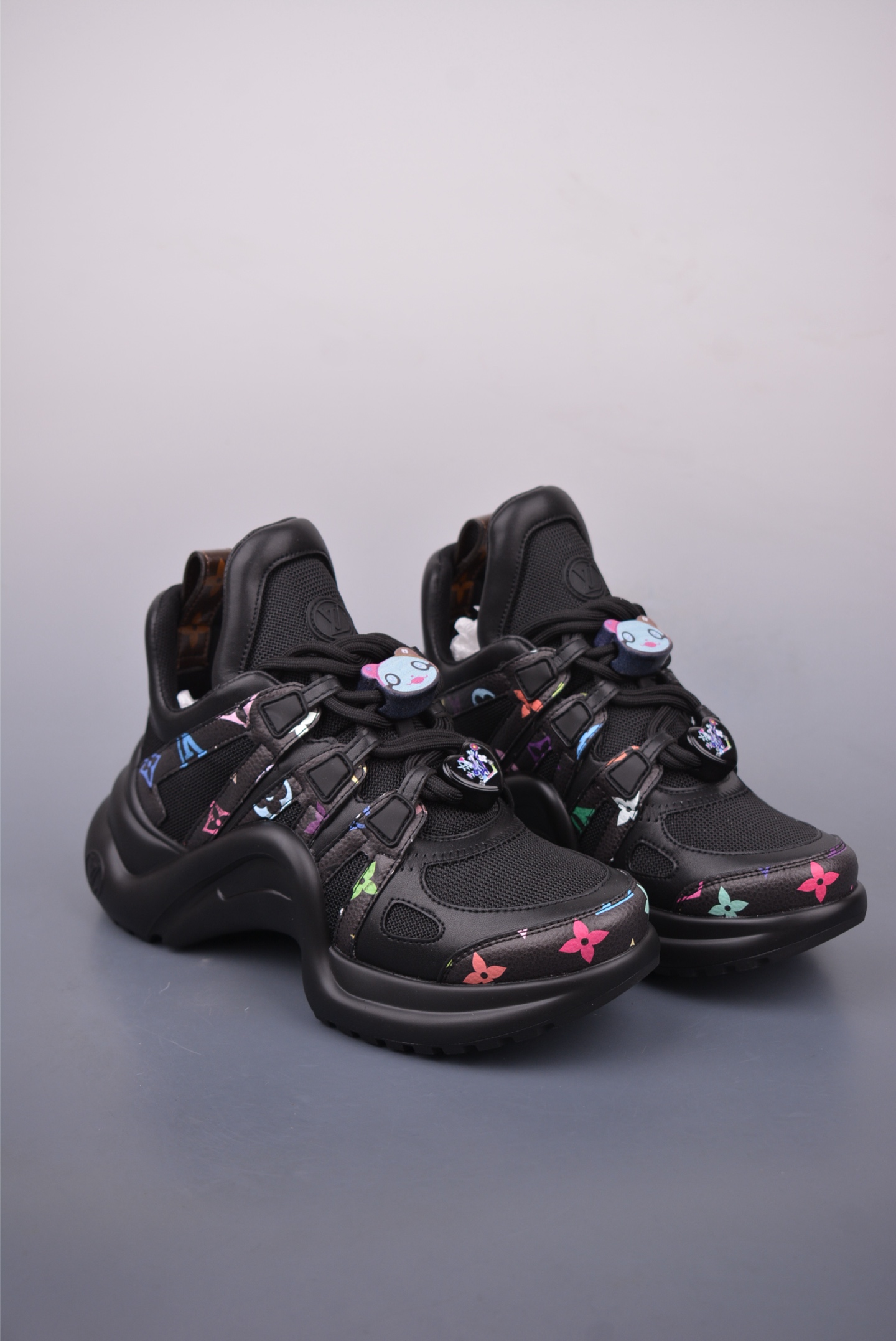 450 高奢品牌-路易威登Louis Vuitton Archlight Sneakers LV 真皮拼色减震网面 运动弓型舞蹈复古老爹运动鞋 51BCOL