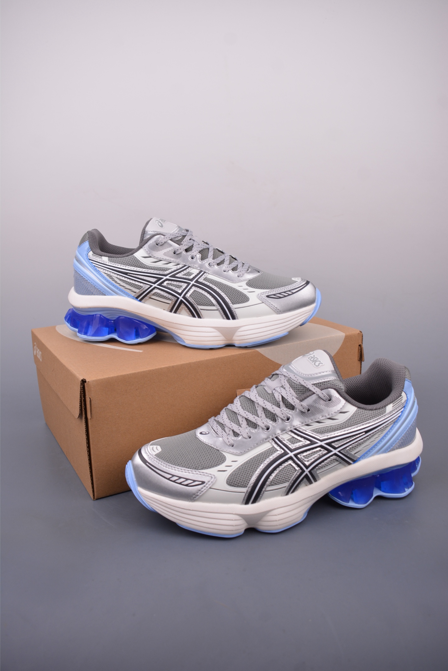 Asics Gel-Kinetic Fluent 纯原版本 亚瑟士运动休闲透气专业跑鞋 1203A591-025