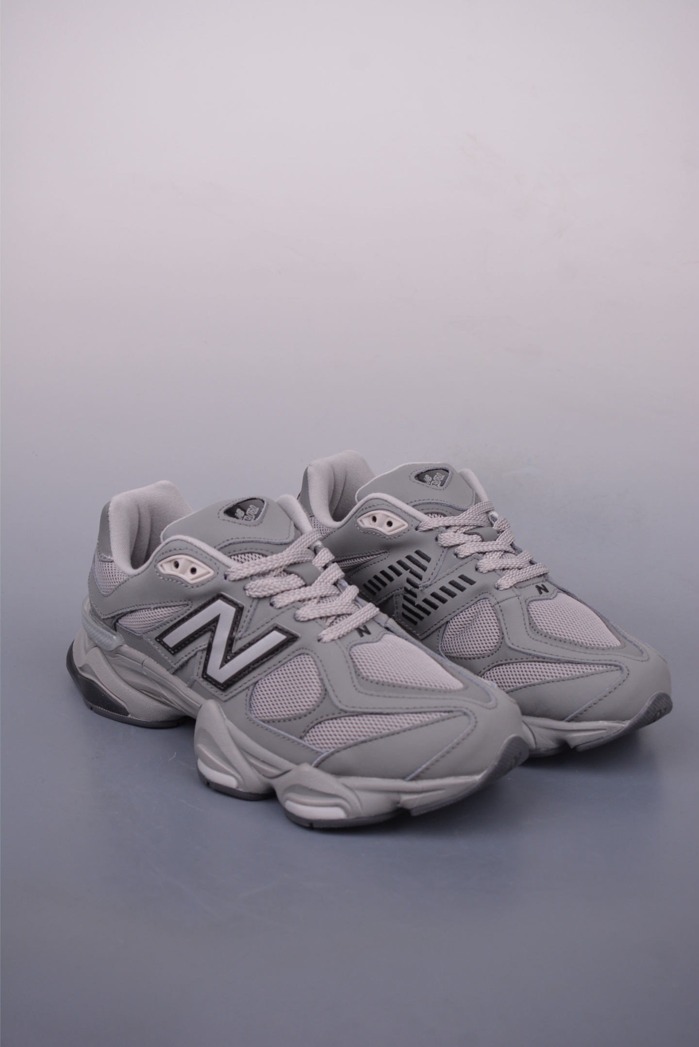 New Balance 9060 Gray Running Shoes - Retro Style, Abzorb Cushioning 1 i1746750125056 550 0 0