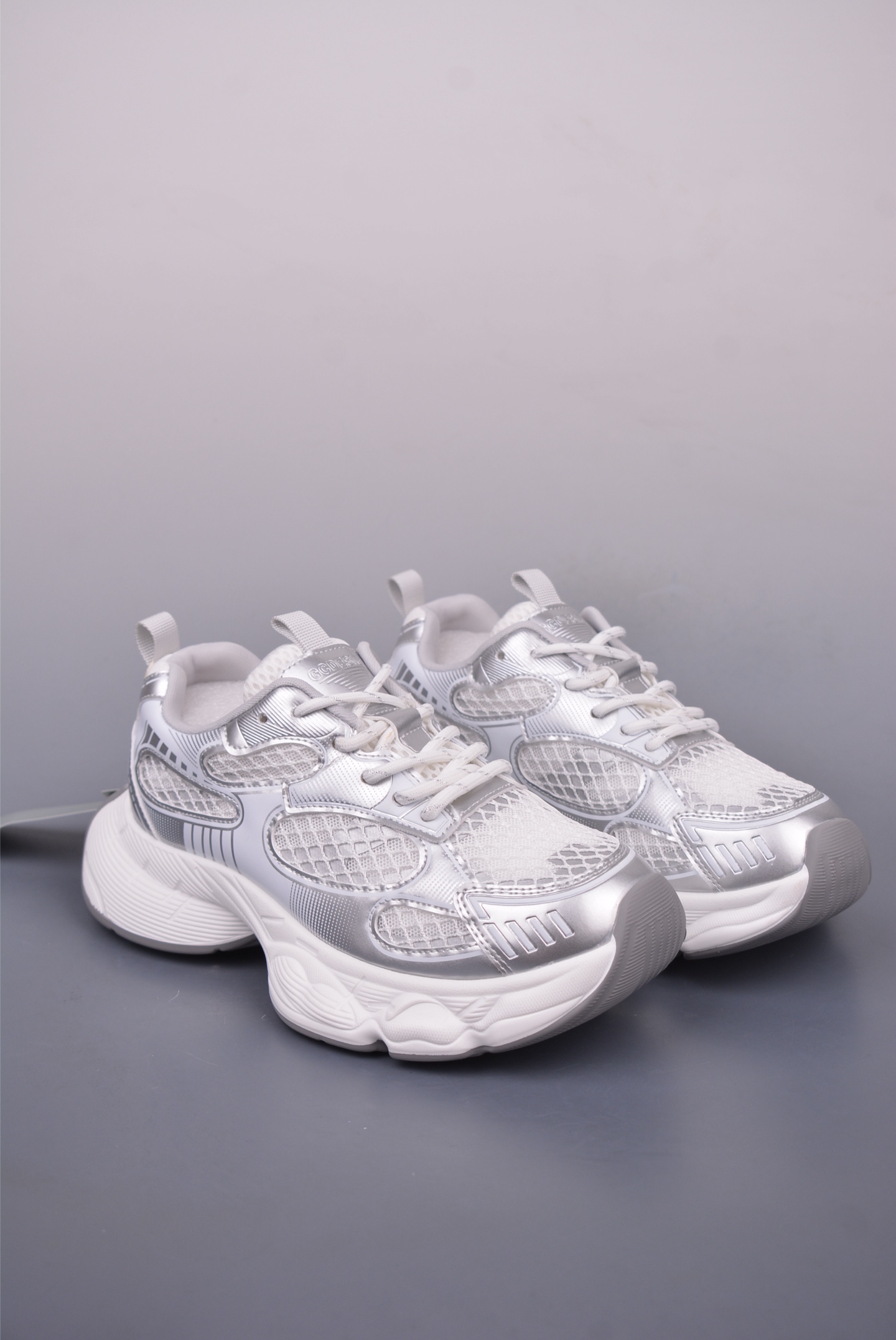 Chunky Platform Sneakers, Women's Fashionable Walking Sneakers