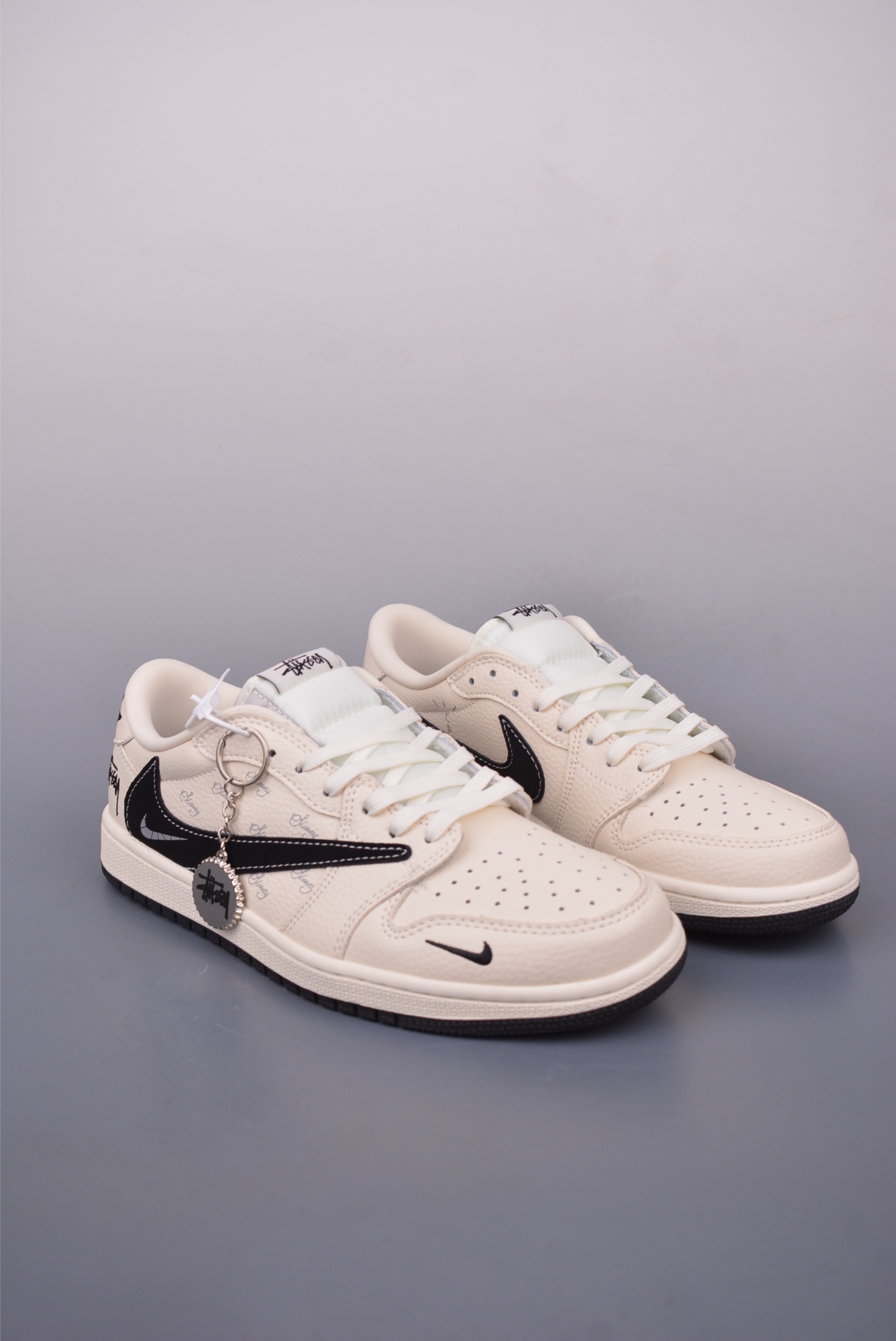 Fragment x Travis Scott x Stussy Air Jordan 1 Low: Triple Collaboration
