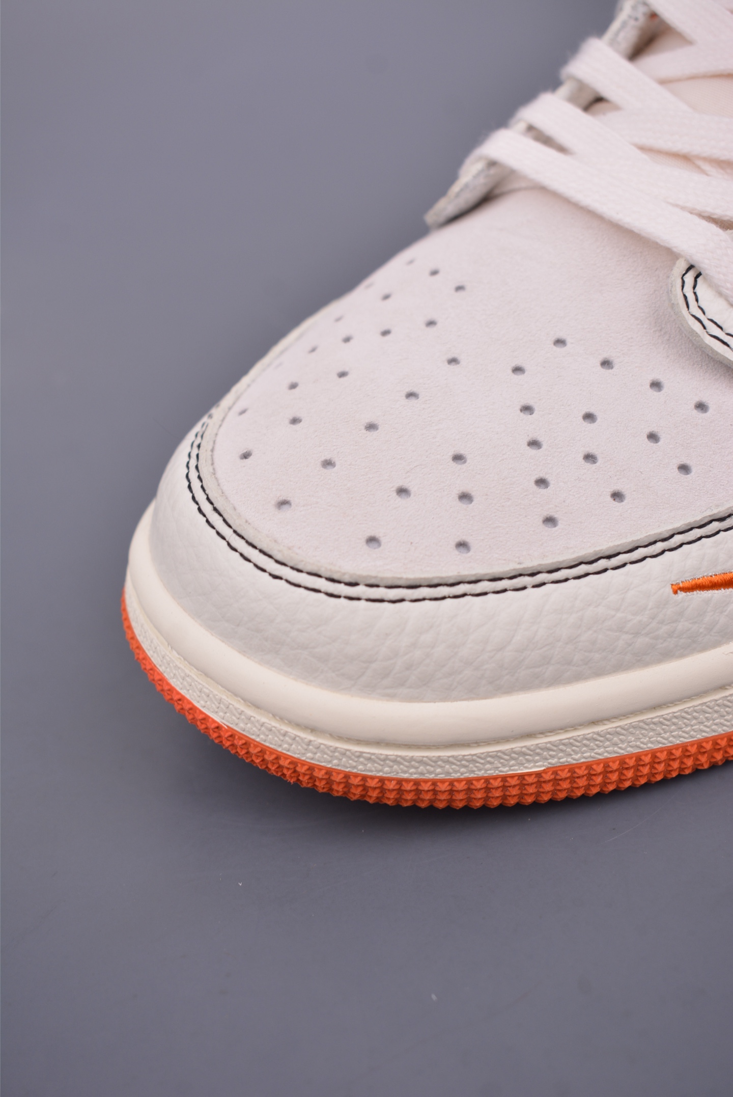 Fendi Air Jordan 1 Low Sneakers Orange and White Designer Shoes 6 i1746751145305 5742 0 5