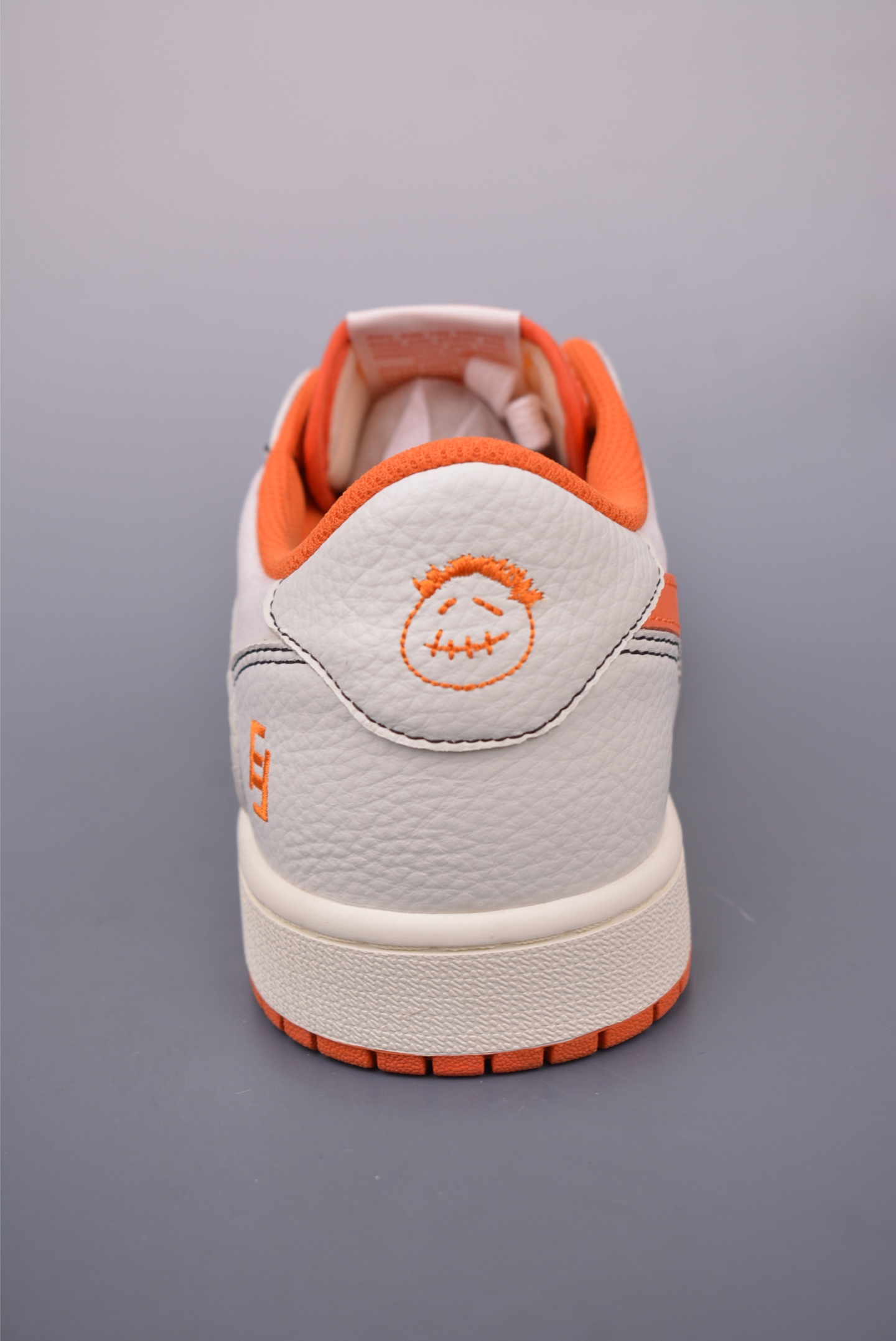 Fendi Air Jordan 1 Low Sneakers Orange and White Designer Shoes 4 i1746751150660 4579 0 3