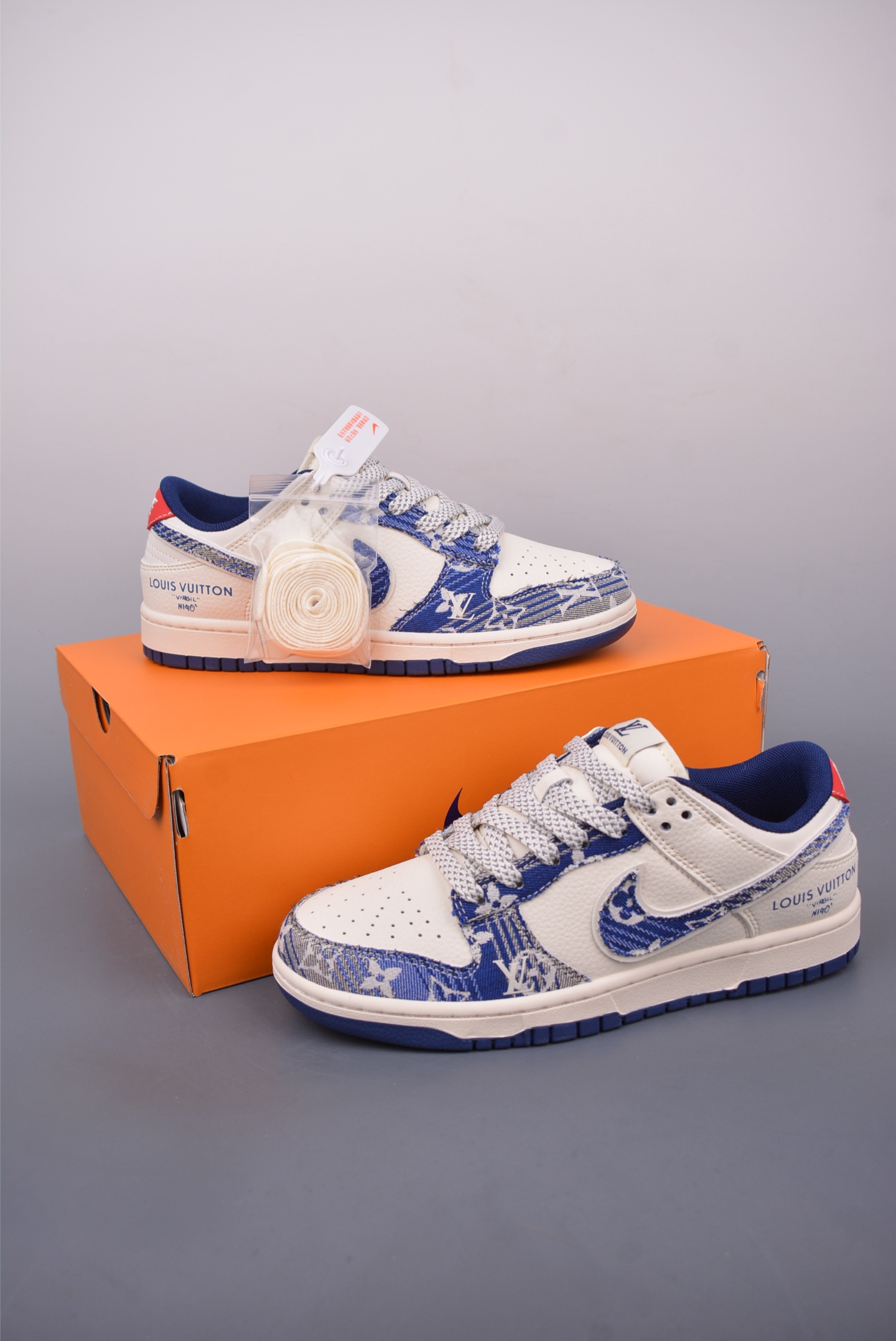 Nike SB Dunk Low LV联名 解构抽绳鞋带 JY6988-112