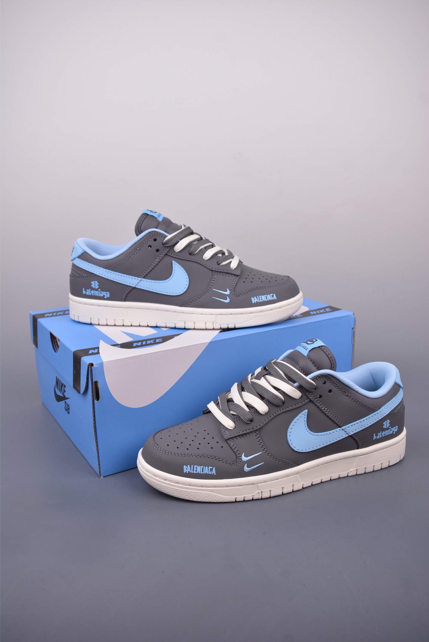 260 Nike SB Dunk Low 巴黎世家联名 解构抽绳鞋带 FX1588-301